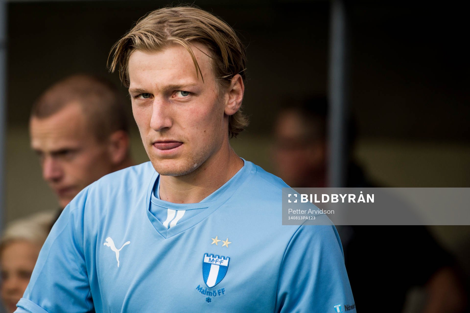 Malmö FFs Emil Forsberg går in på planen