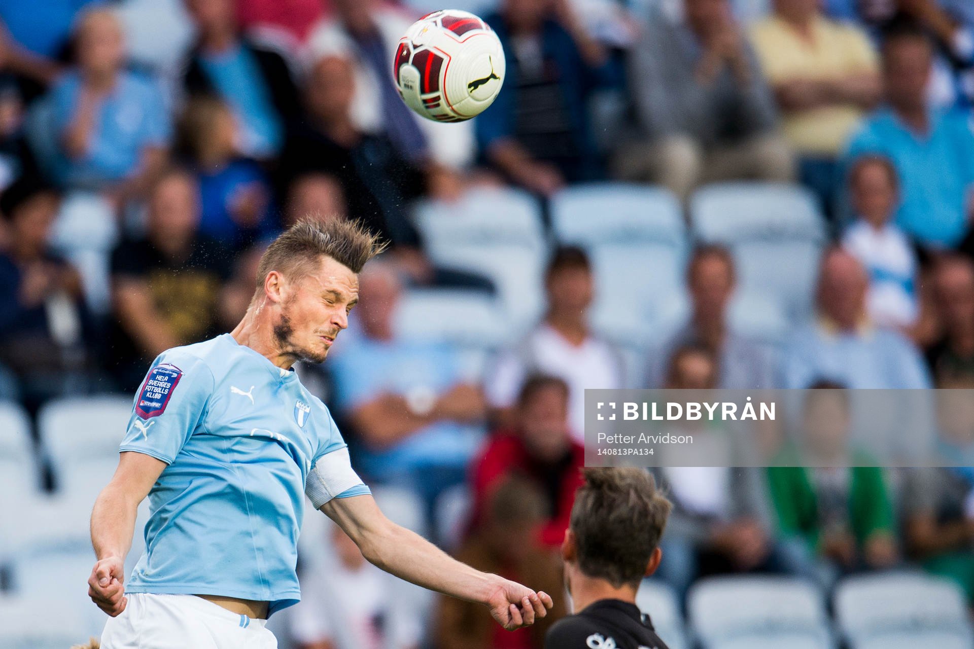 Malmö FFs Markus Rosenberg nickar