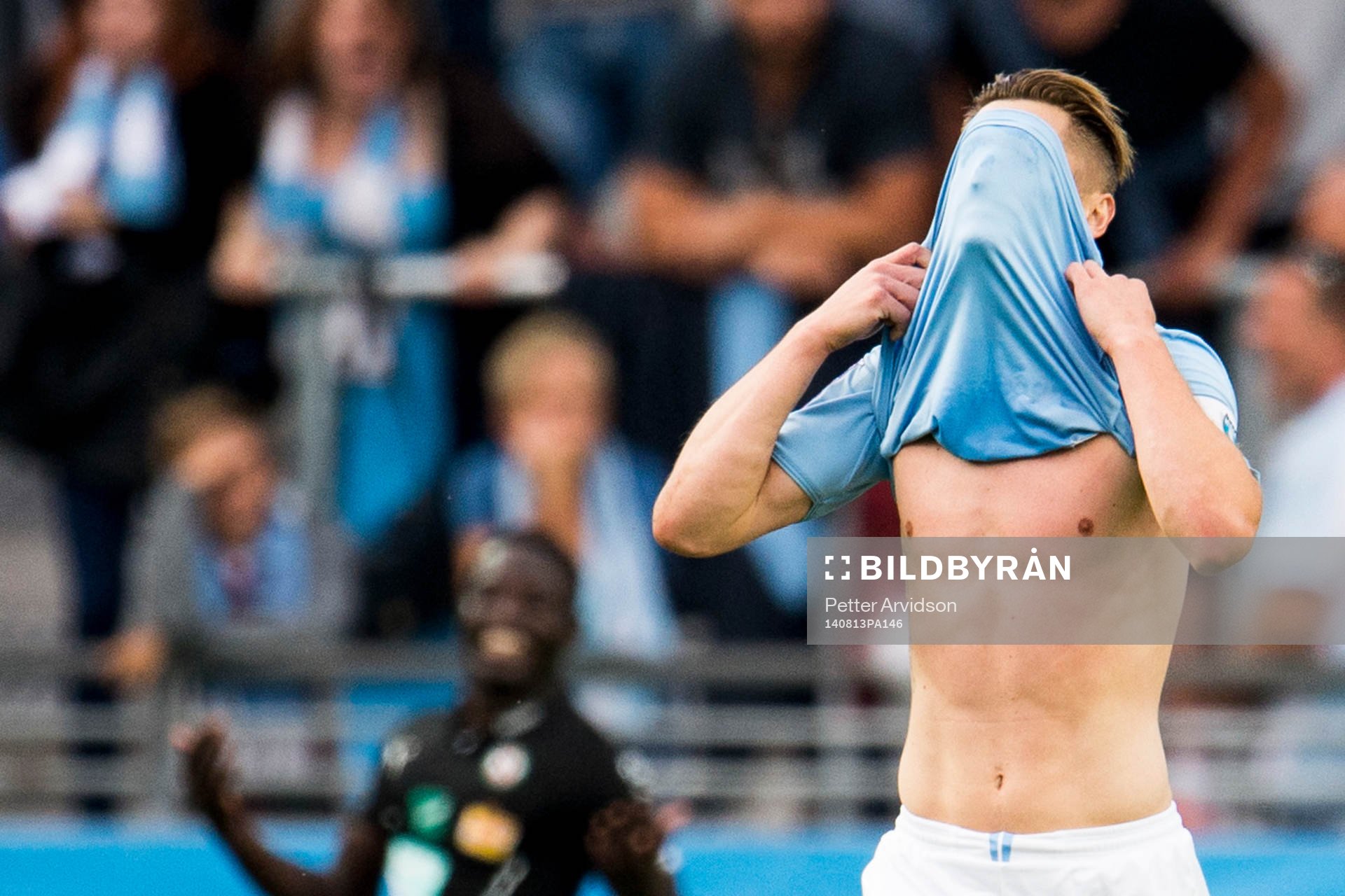 Malmö FFs Markus Rosenberg deppar