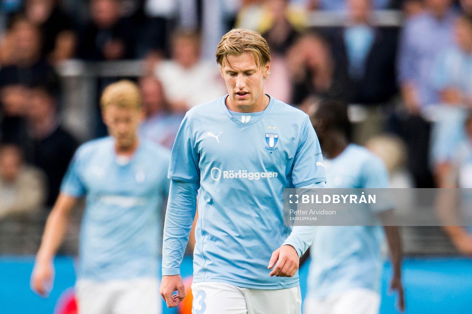 Malmö FFs Emil Forsberg deppar