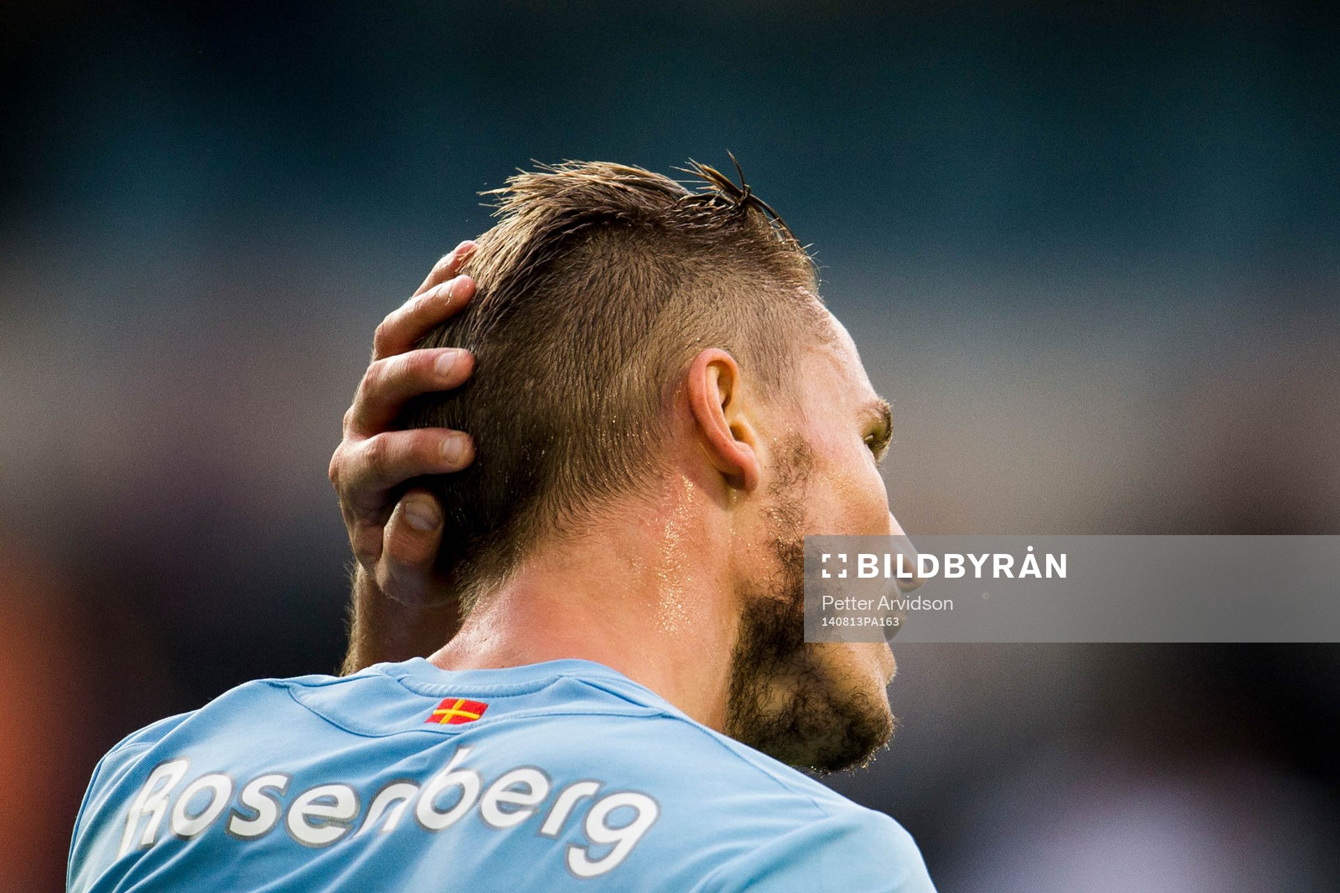 Malmö FFs Markus Rosenberg deppar