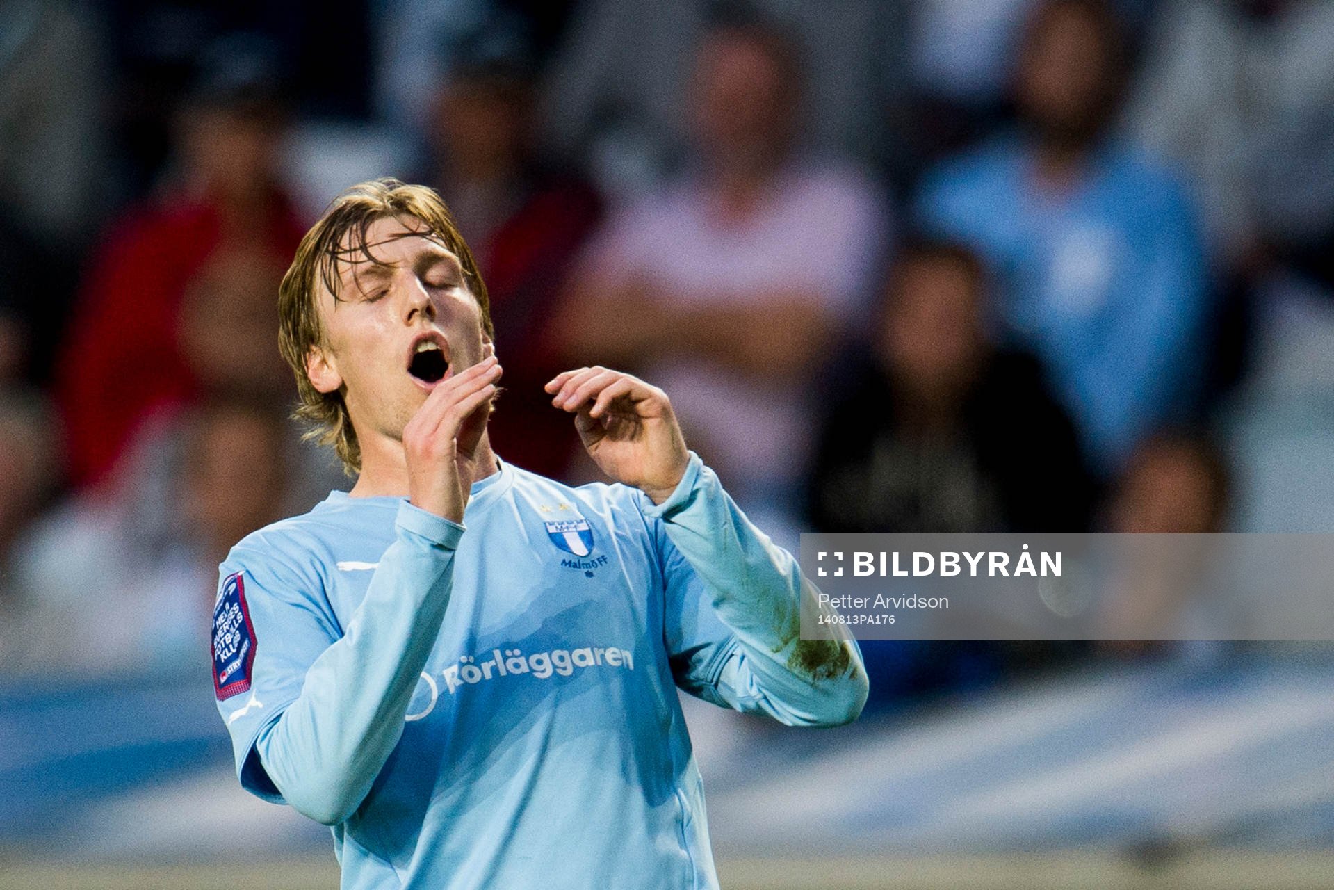 Malmö FFs Emil Forsberg deppar