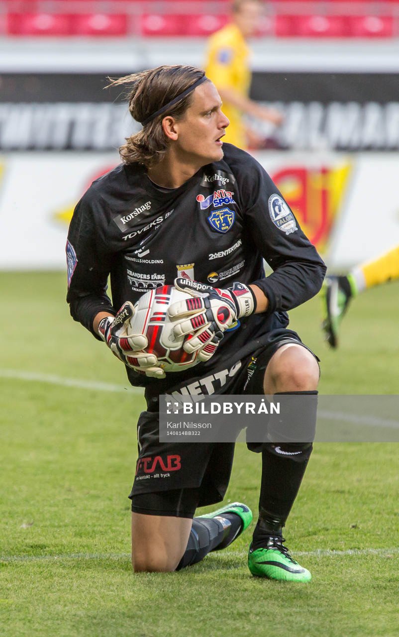 Falkenbergs målvakt Otto Martler