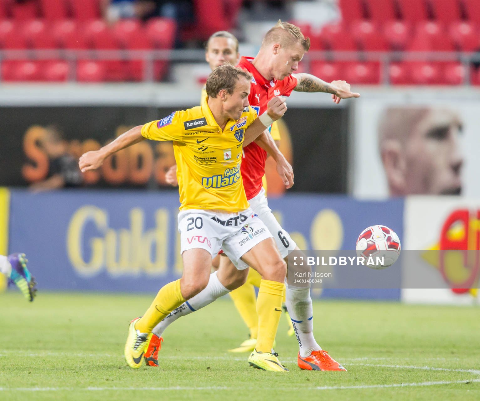 Falkenbergs Calle Wede och Kalmars Marcus Nilsson