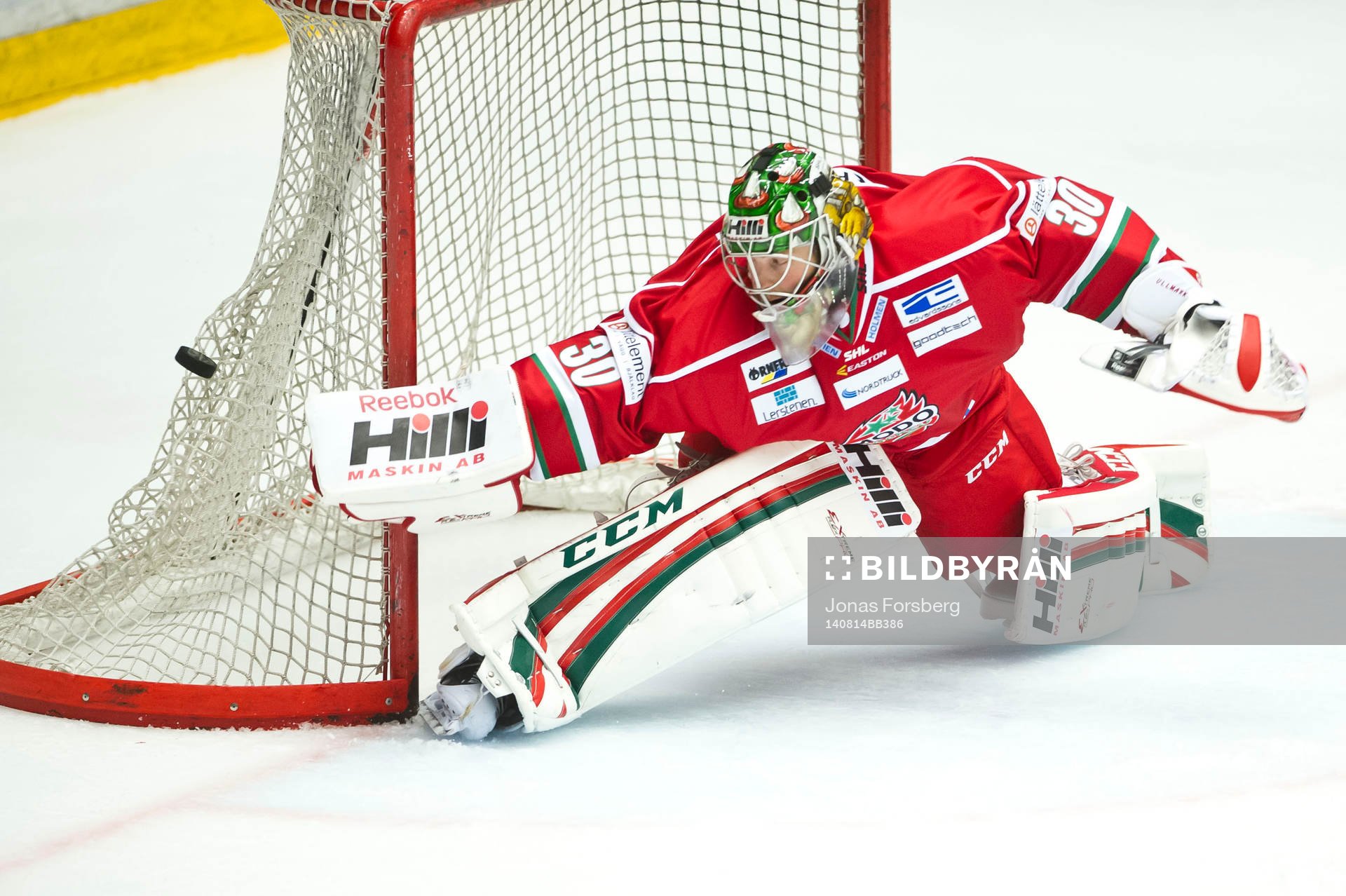 Modos målvakt Linus Ullmark