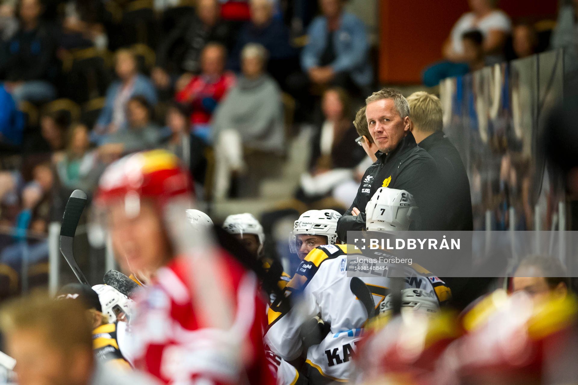 Skellefteås tränare Hans Wallsson