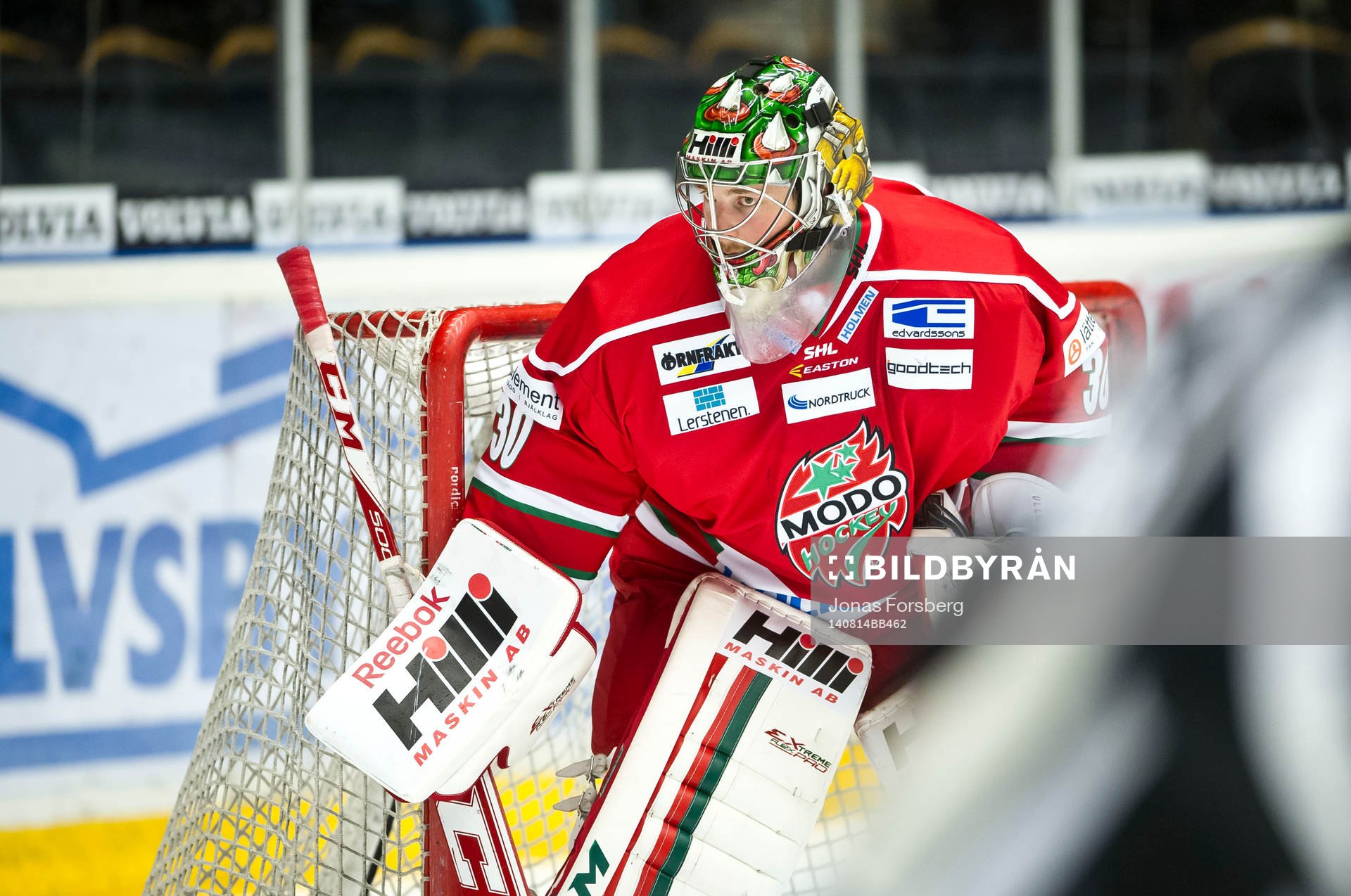 Modos målvakt Linus Ullmark