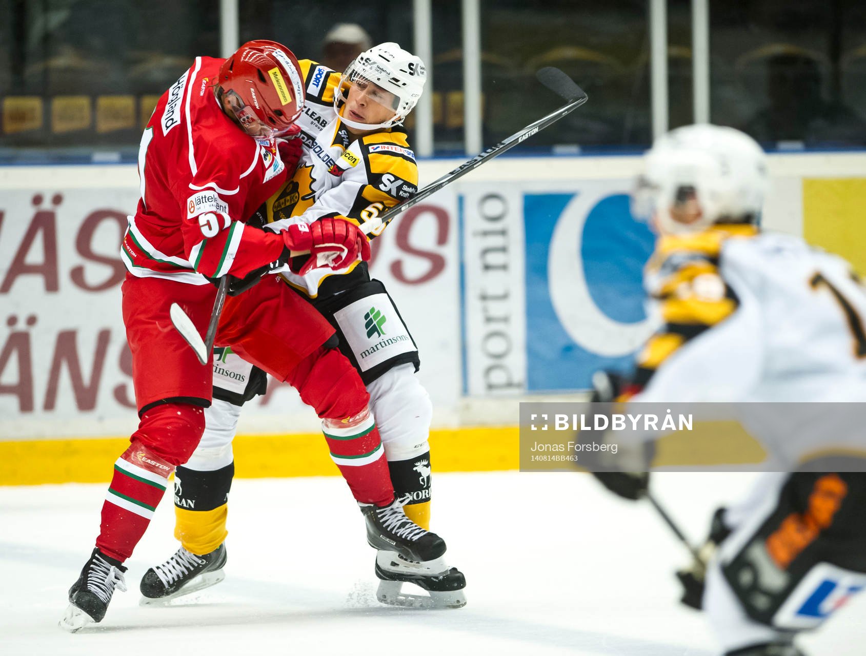 Modos Adrian Kempe och Skellefteås Martin Sevc