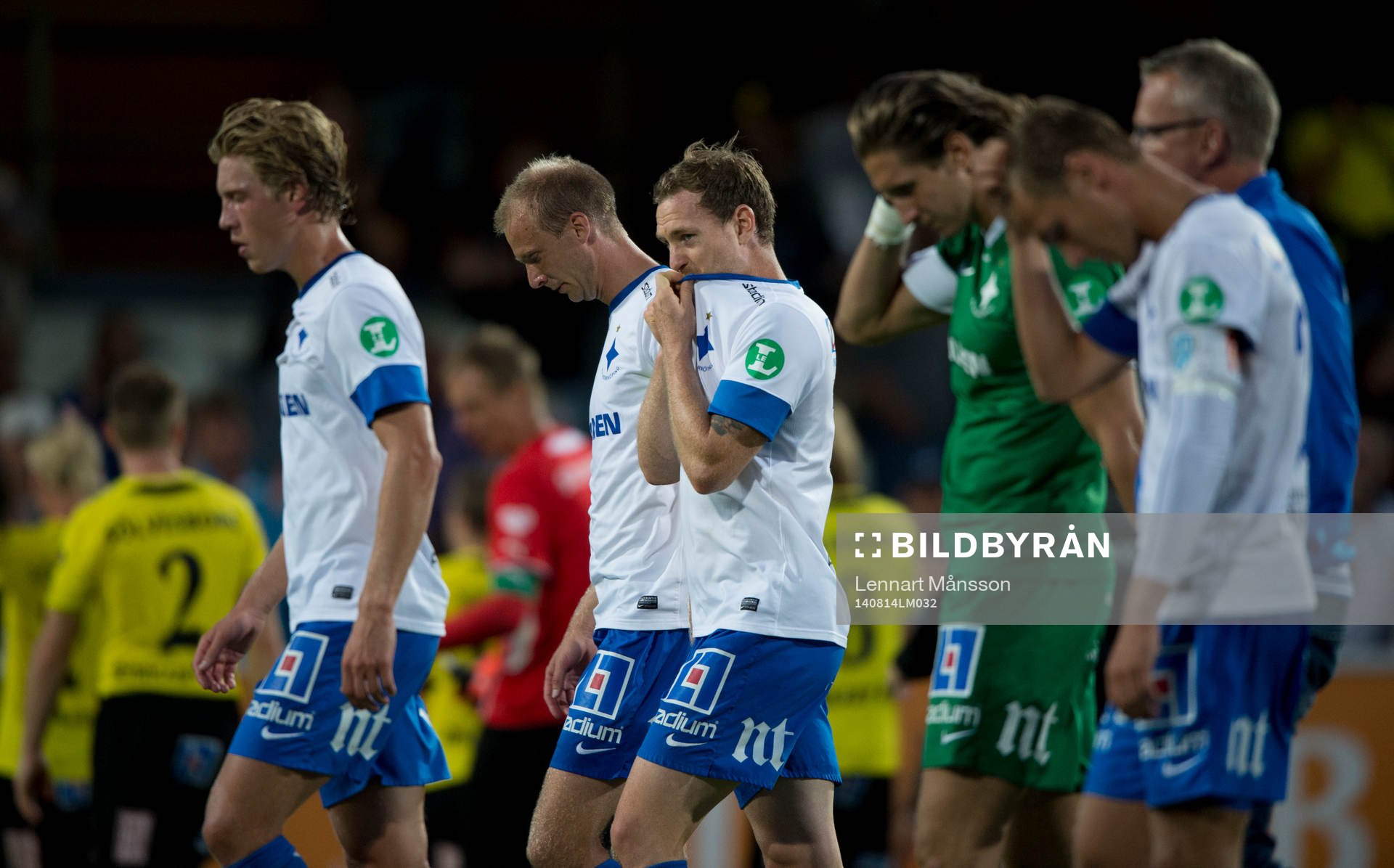 Norrköpings Marcus Falk Olander deppar