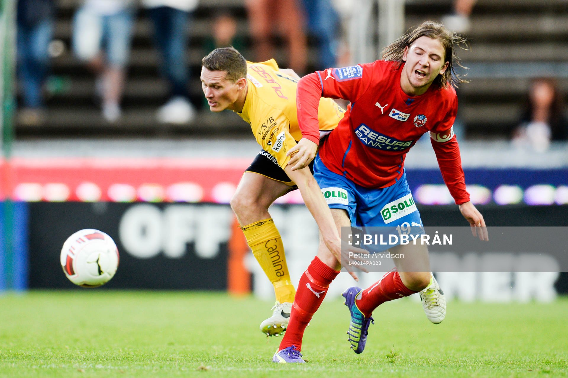 Elfsborgs Jon Jönsson och Helsingborgs Darijan Bojanic