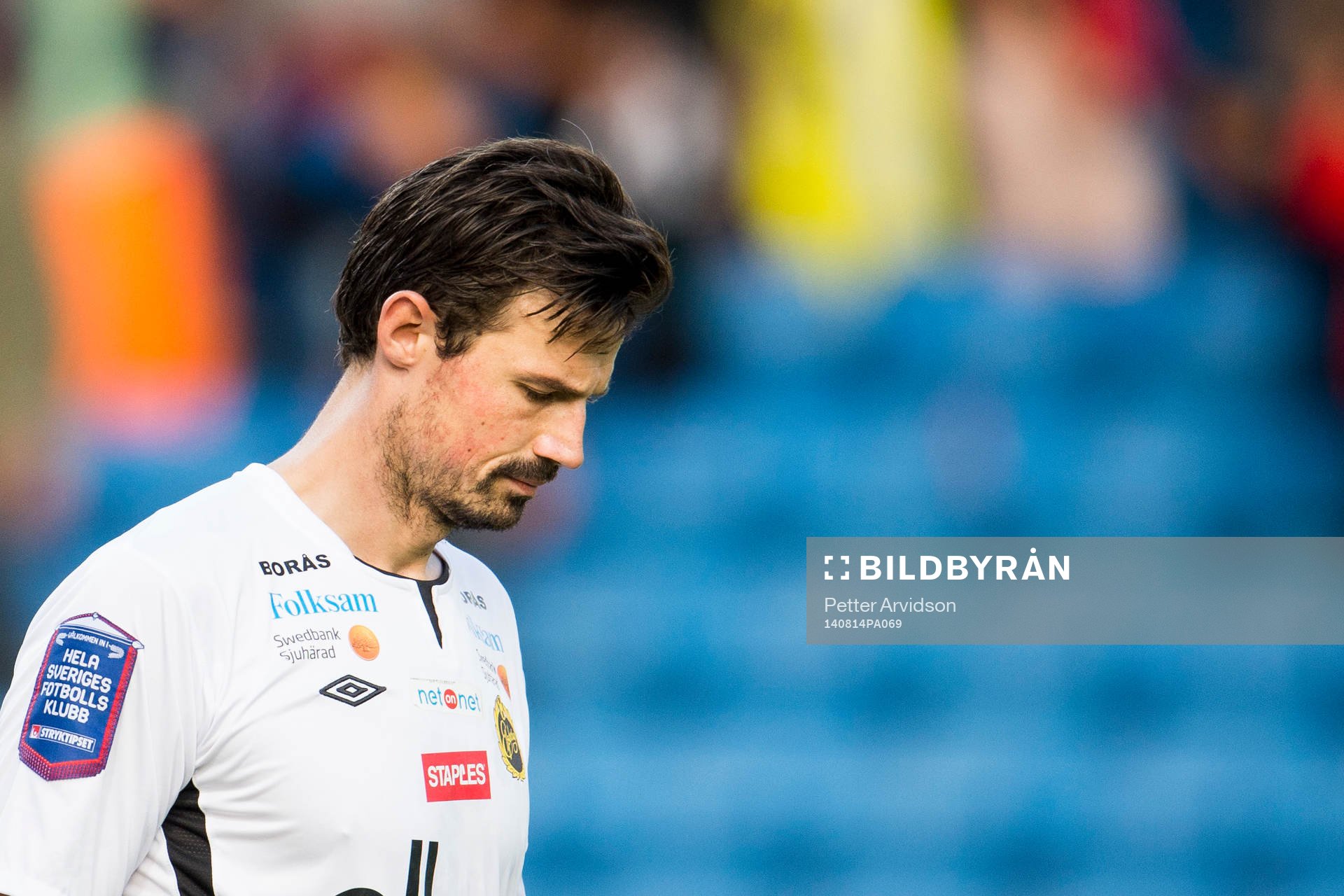 Elfsborgs målvakt Kevin Stuhr-Ellegaard deppar