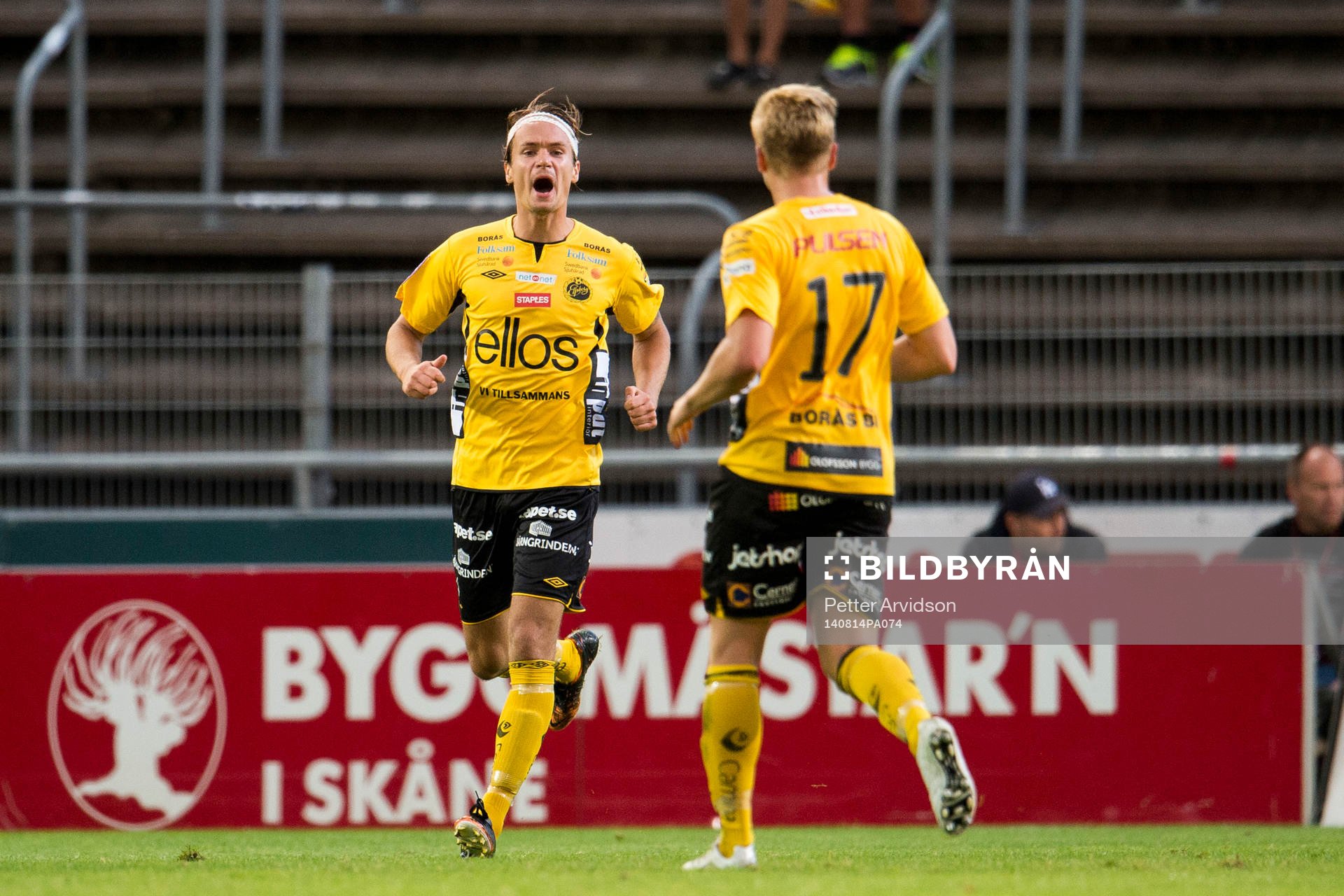 Elfsborgs Viktor Prodell jublar