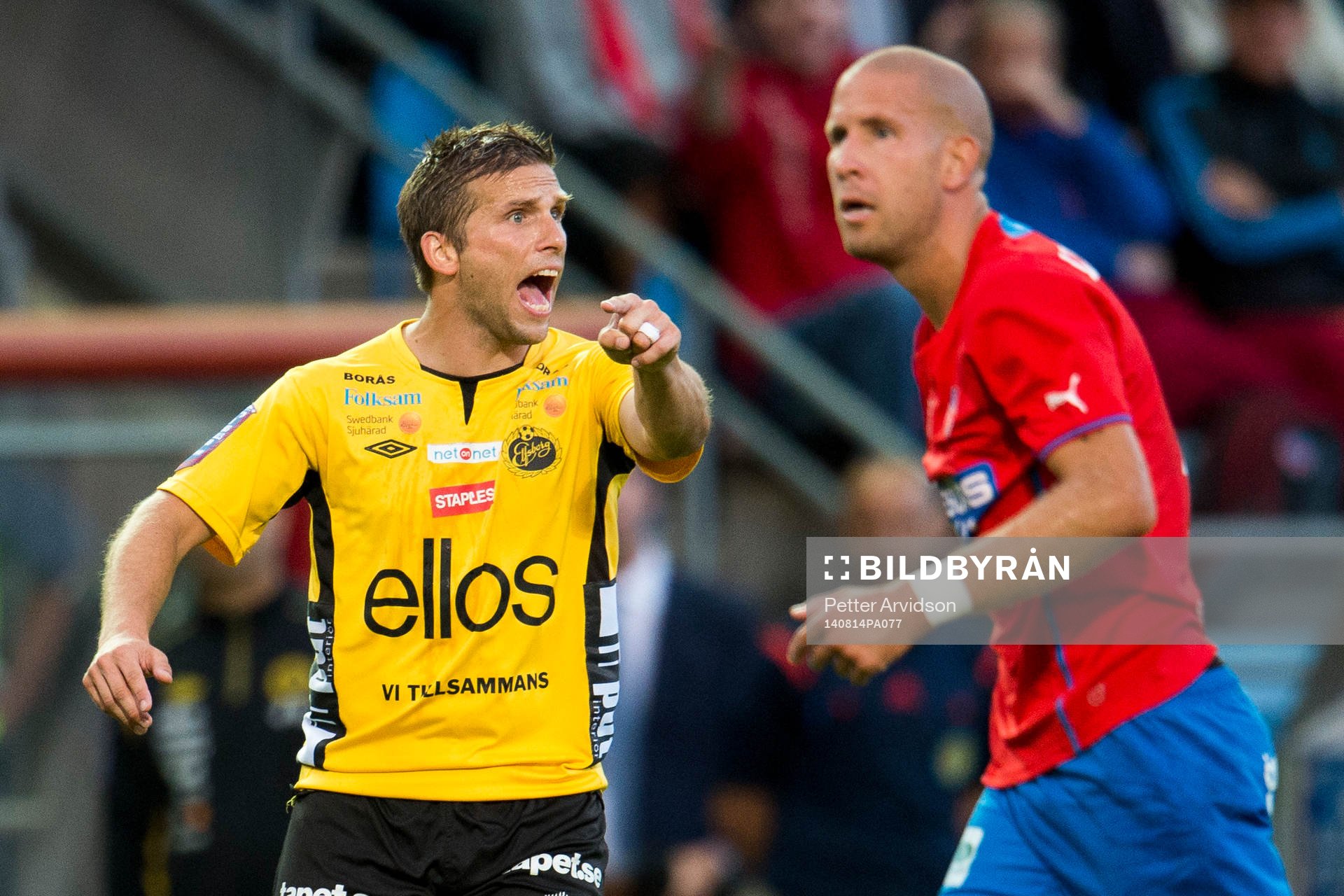 Elfsborgs Anders Svensson och Helsingborgs Mattias