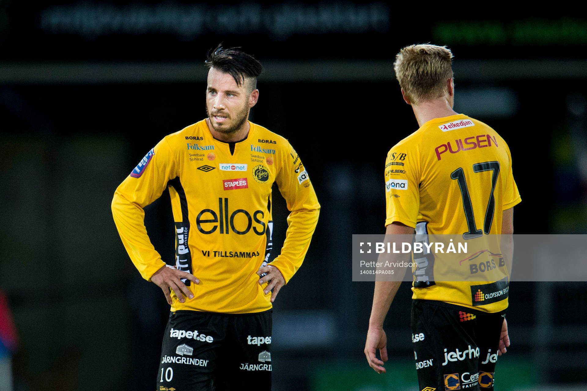 Elfsborgs Mikkel Beckmann och Per Frick deppar