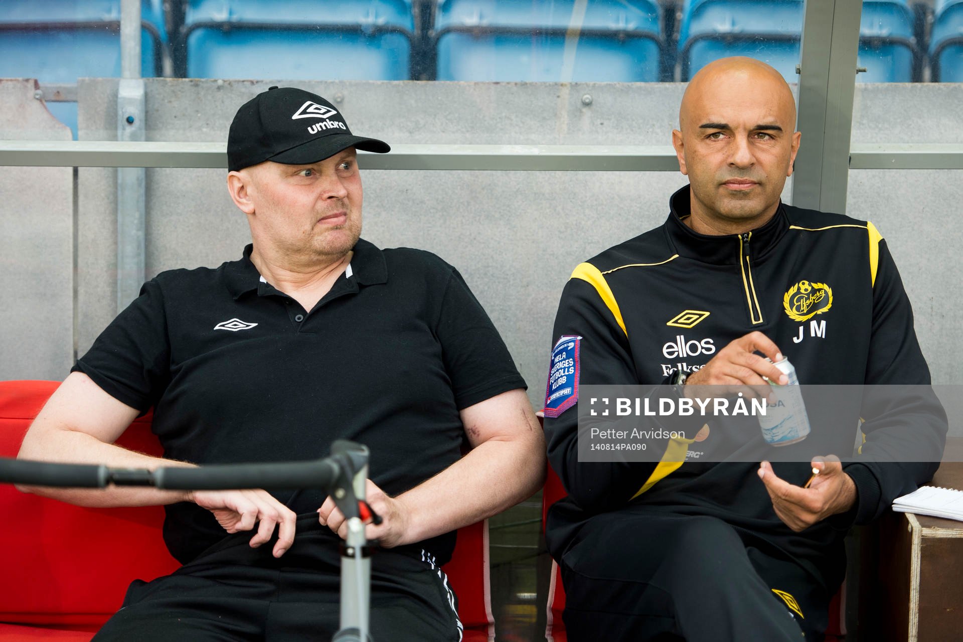 Elfsborgs manager Klas Ingesson och tränare Jan Mian