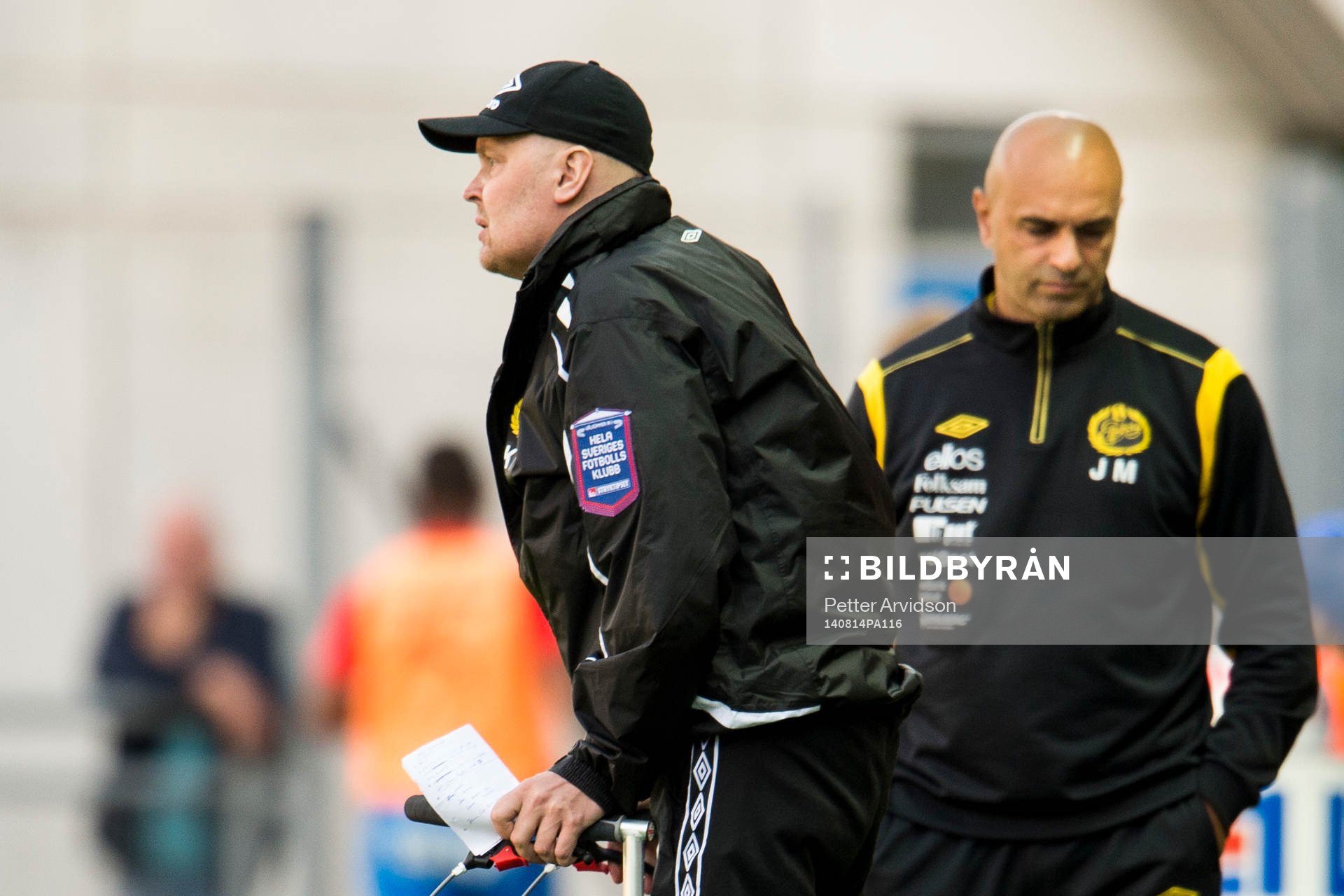 Elfsborgs manager Klas Ingesson och tränare Jan Mian