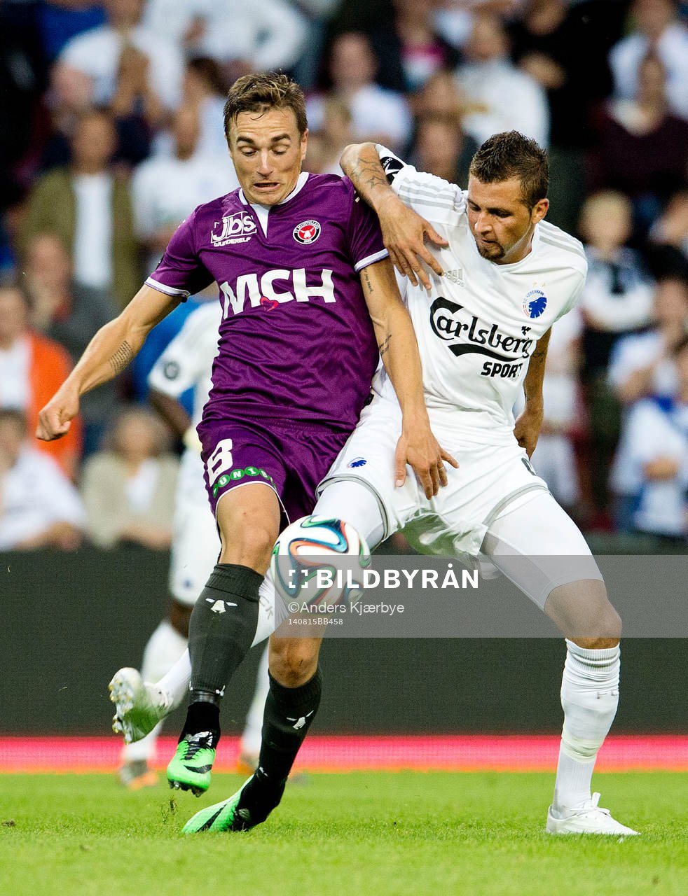 [DK=20140815: Petter Andersson, FCM og Claudemir, FCK]