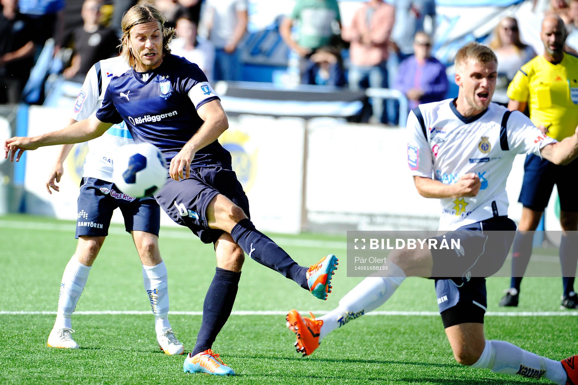 Malmö FFs Markus Halsti och Gefles Anders Wikström