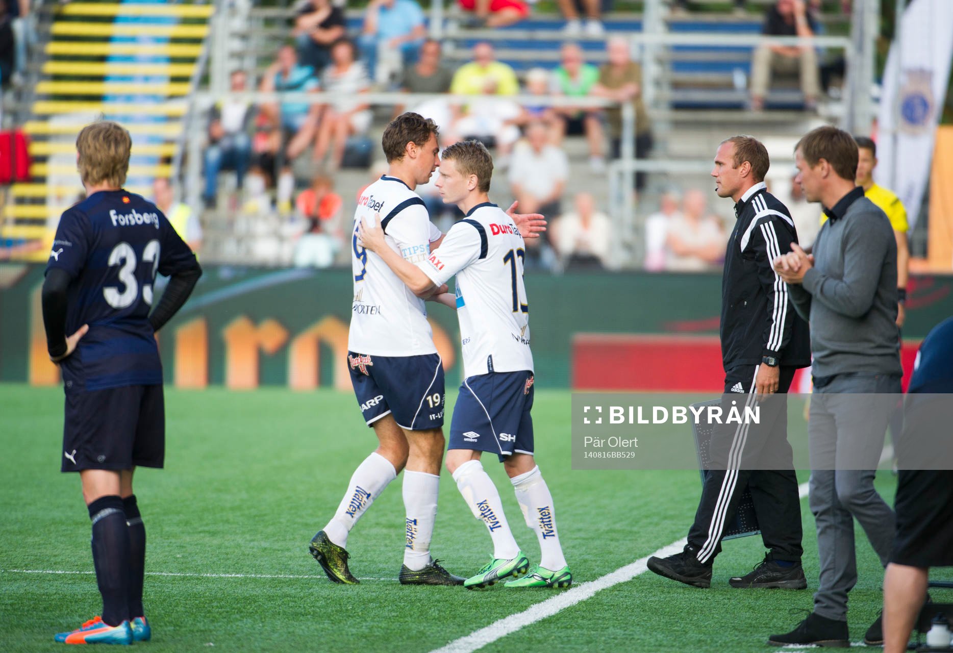 Gefles Marcus Hansson byts ut mot Johan Bertilsson