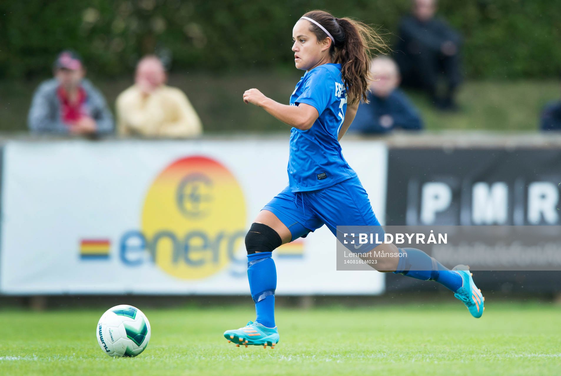 Eskilstunas Malin Diaz Pettersson i matchen i