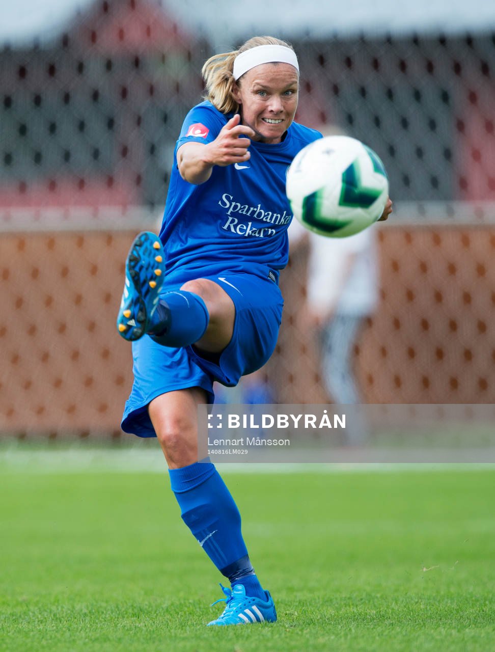 Eskilstunas Sara Thunebro i matchen i damallsvenskan mellan