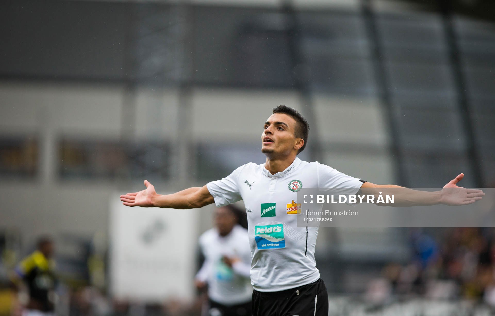 Örebros Ahmed Yasin gör 4-2 och jublar i Allsvenskan