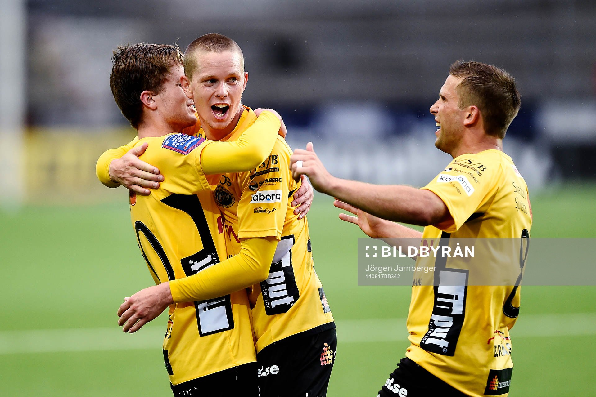 Elfsborgs spelare jublar