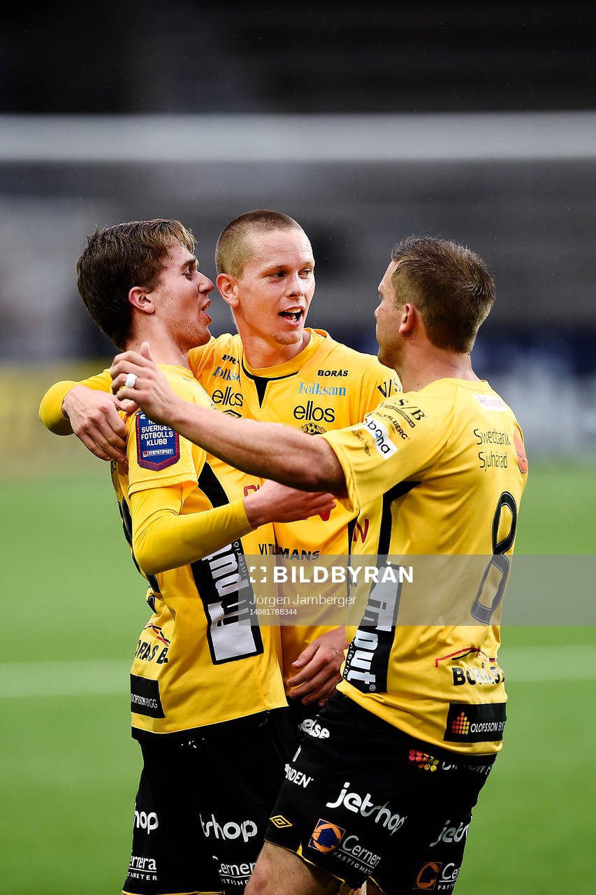 Elfsborgs spelare jublar