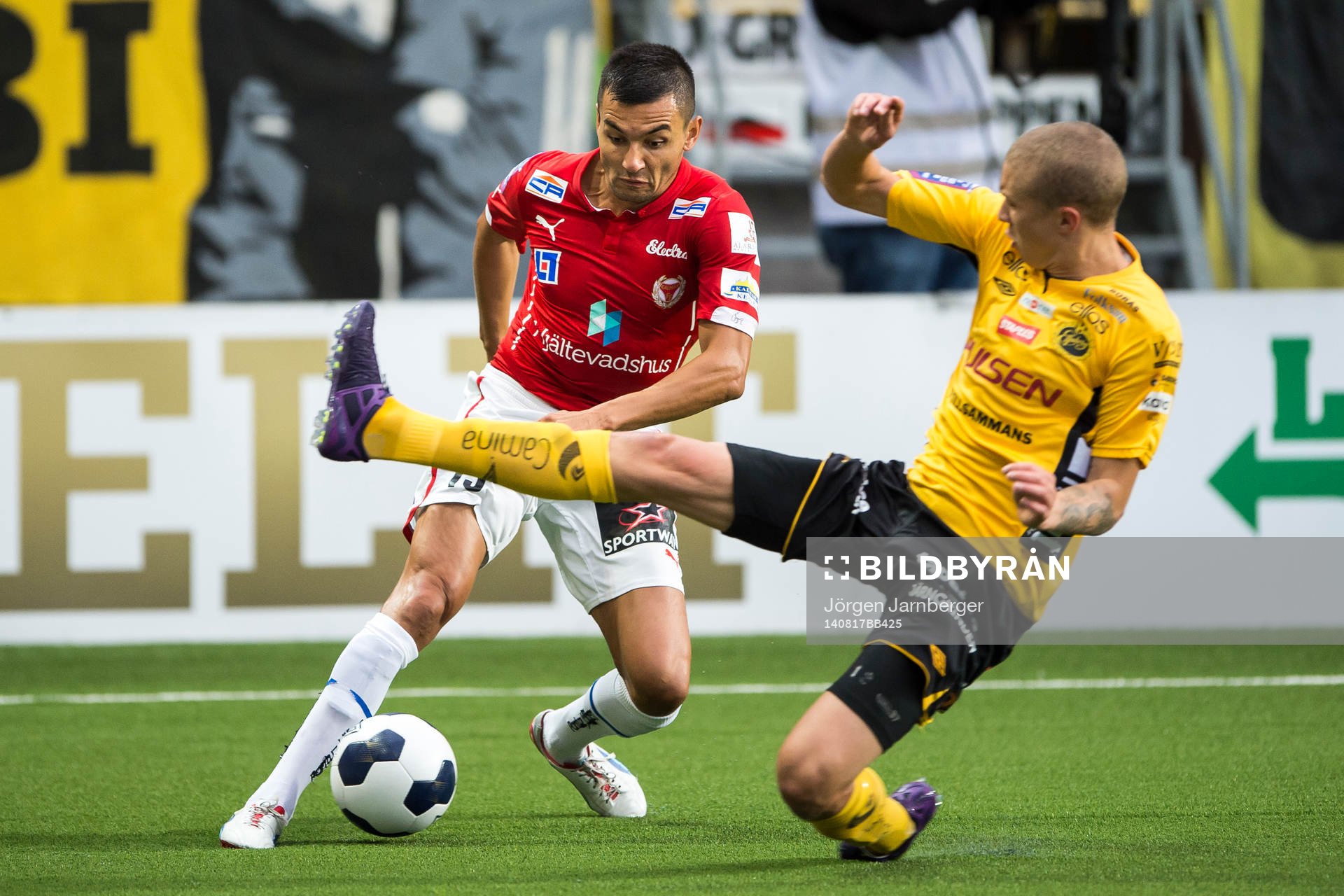 Kalmars Emin Nouri och Elfsborgs Sebastian Holmén