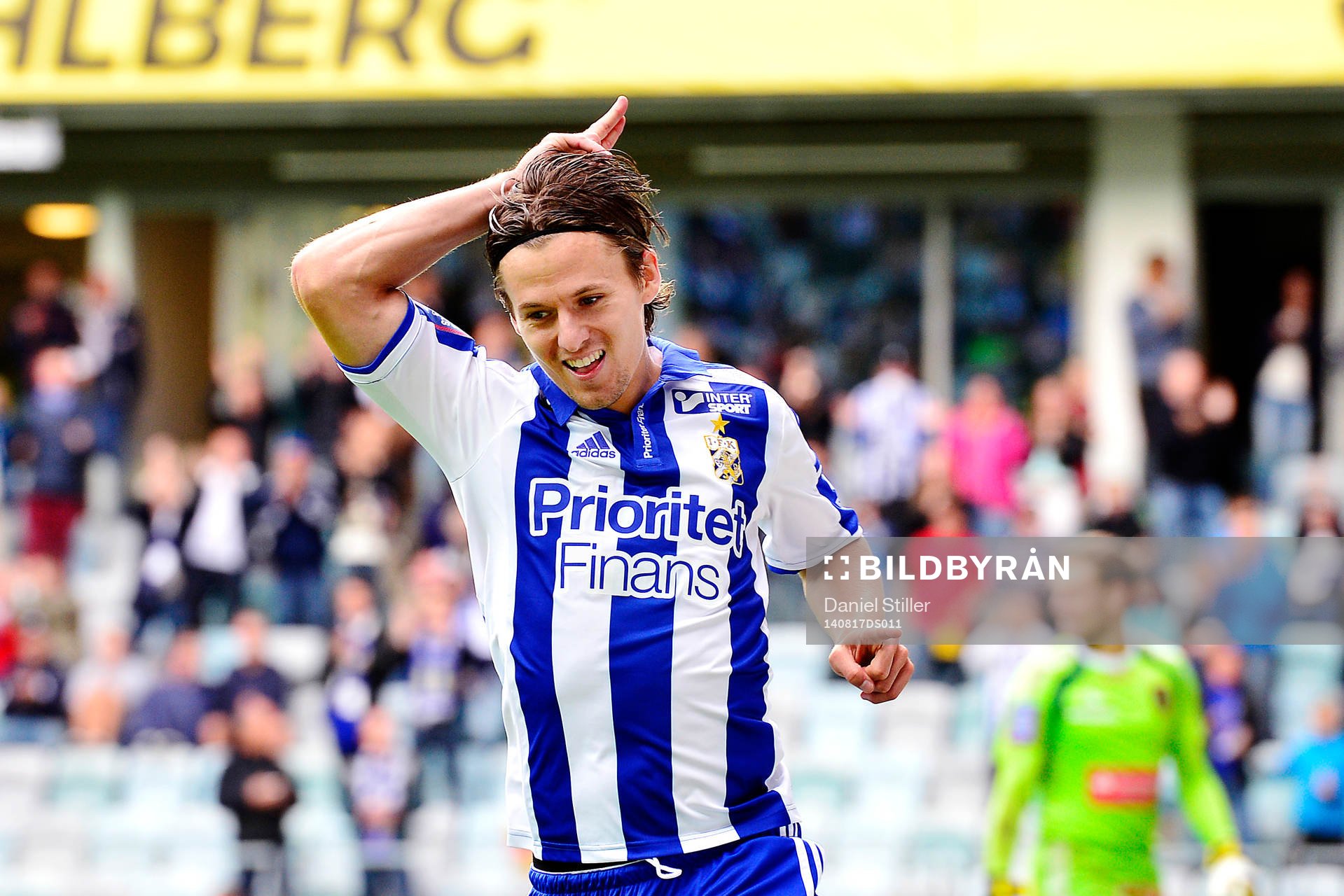 IFK Göteborgs Lasse Vibe jublar