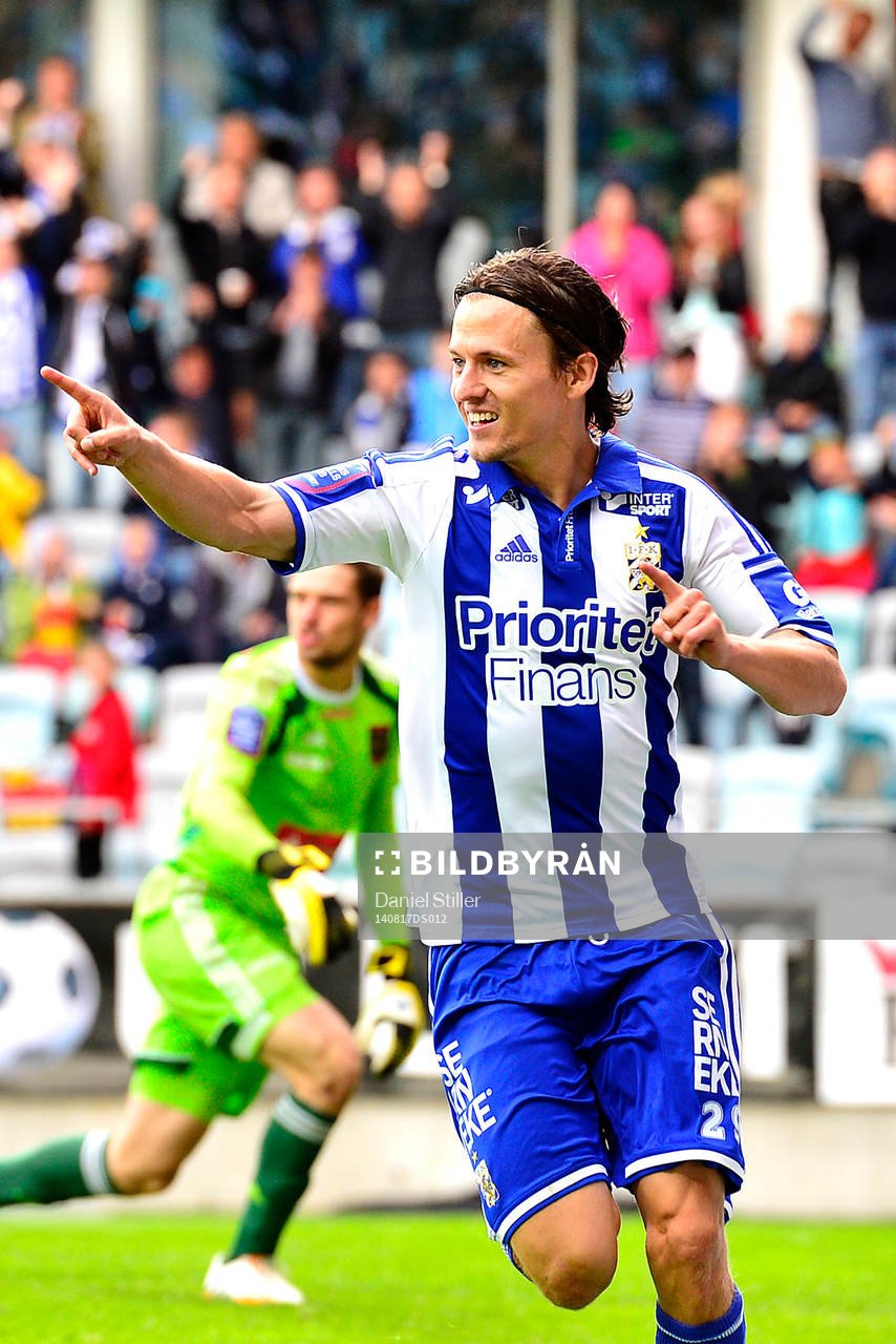 IFK Göteborgs Lasse Vibe jublar