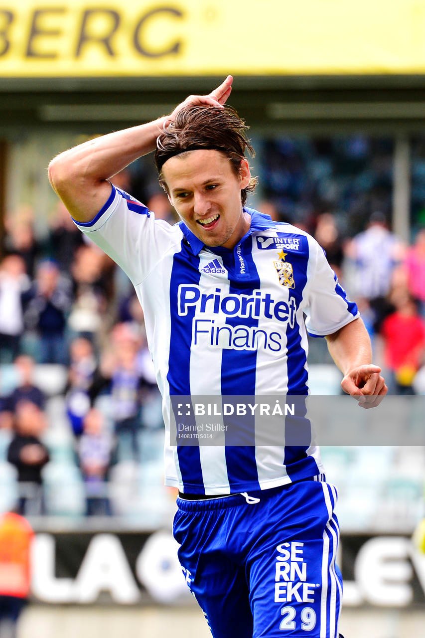 IFK Göteborgs Lasse Vibe jublar