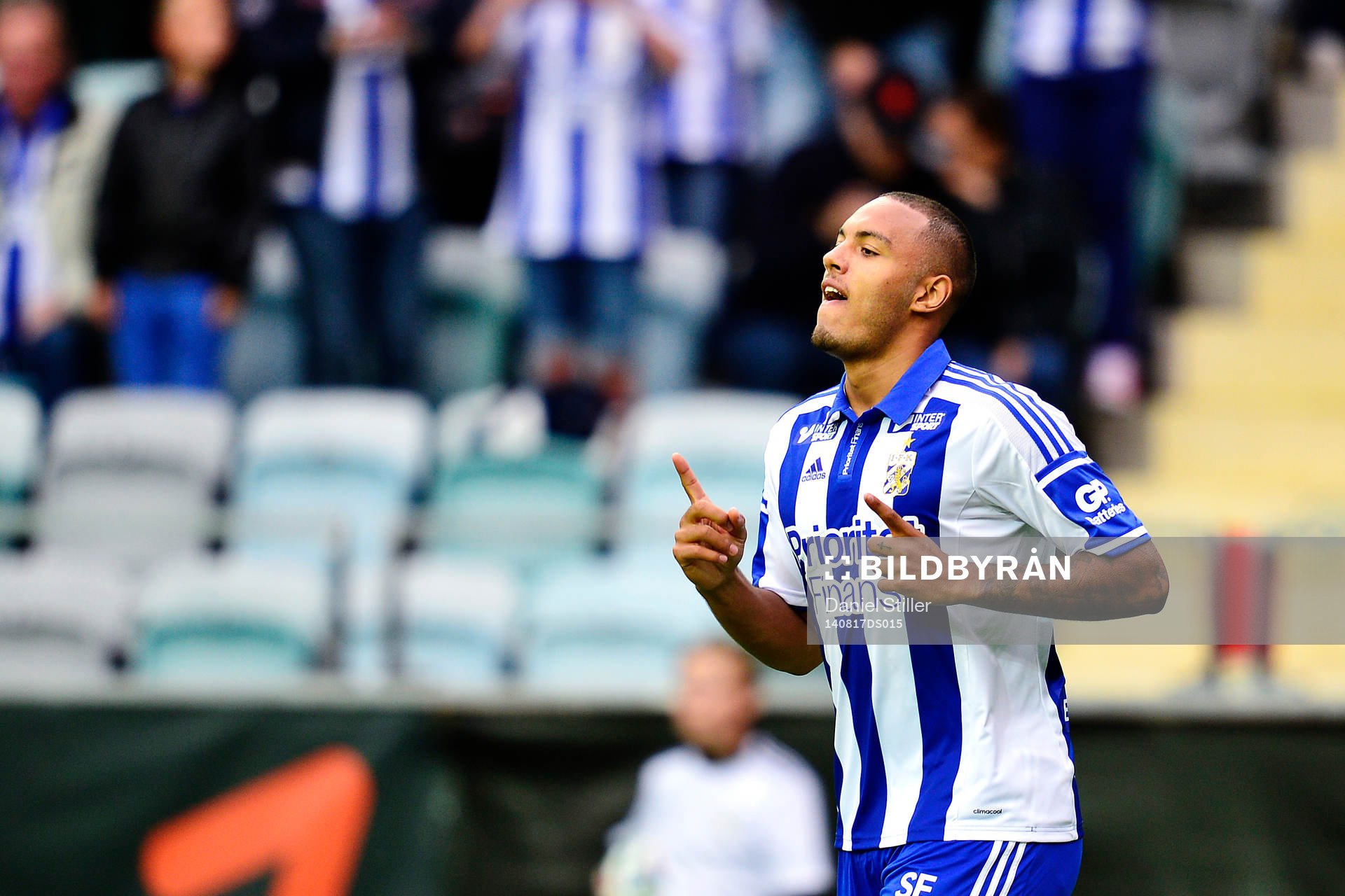 IFK Göteborgs Kenneth Zohore jublar