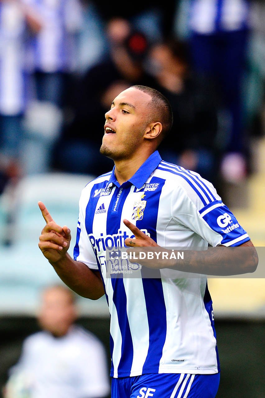 IFK Göteborgs Kenneth Zohore jublar