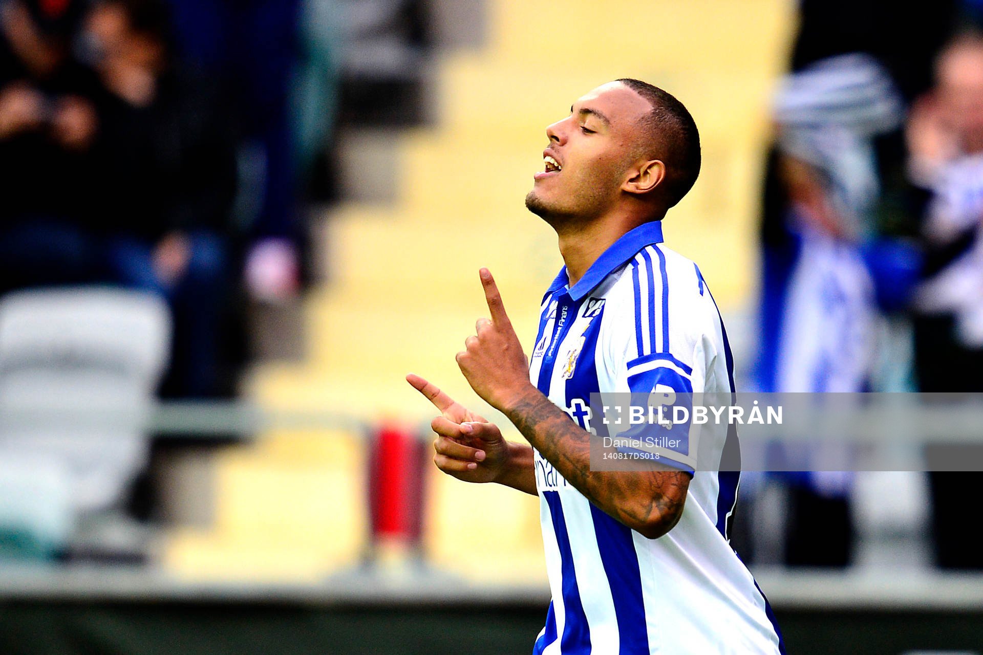 IFK Göteborgs Kenneth Zohore jublar