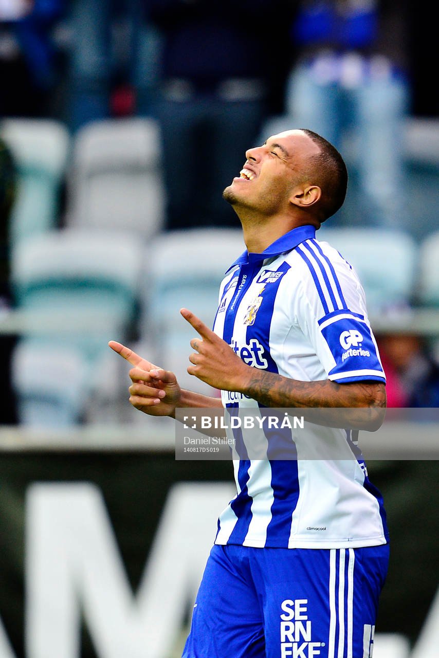 IFK Göteborgs Kenneth Zohore jublar