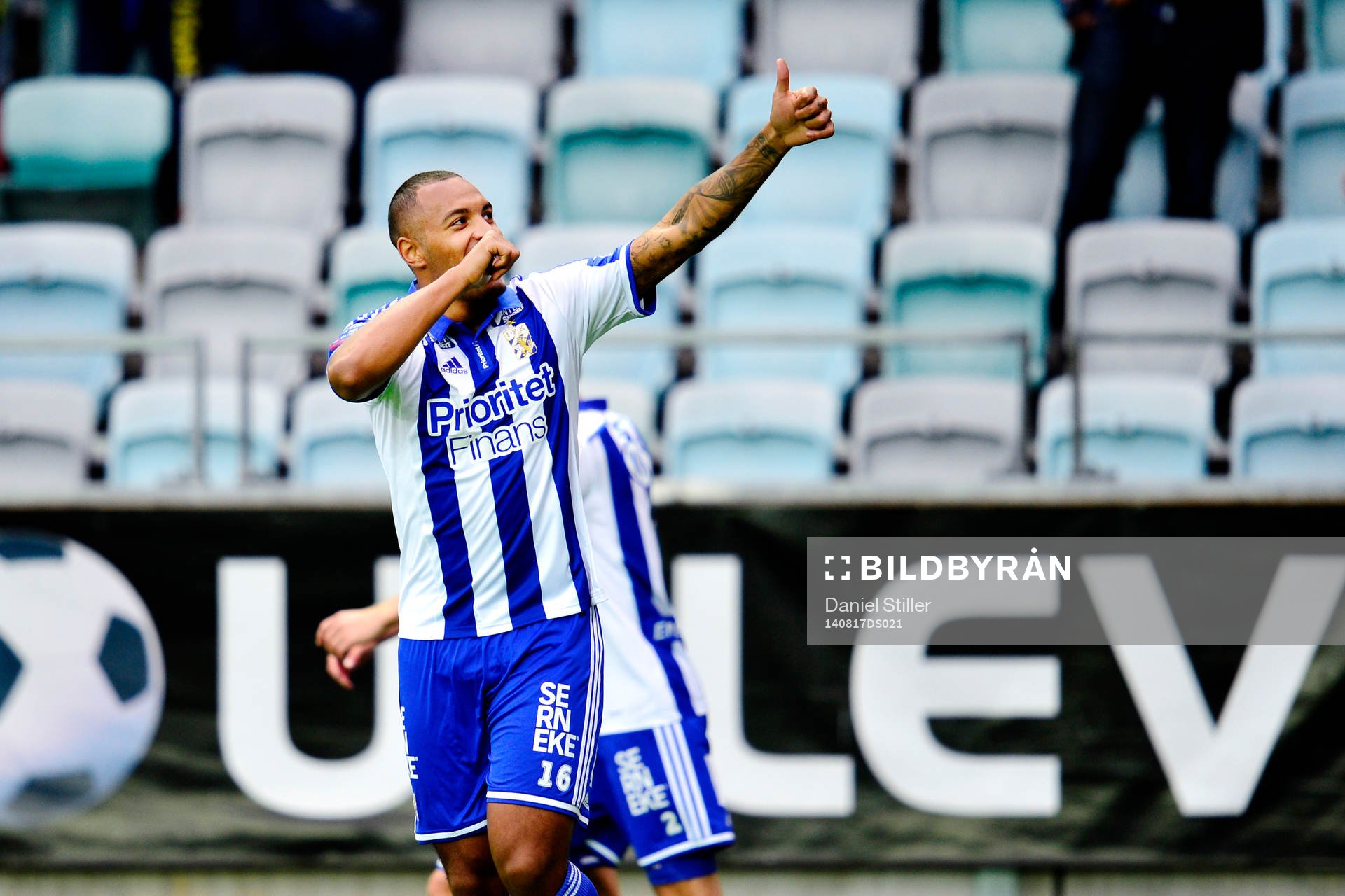 IFK Göteborgs Kenneth Zohore jublar