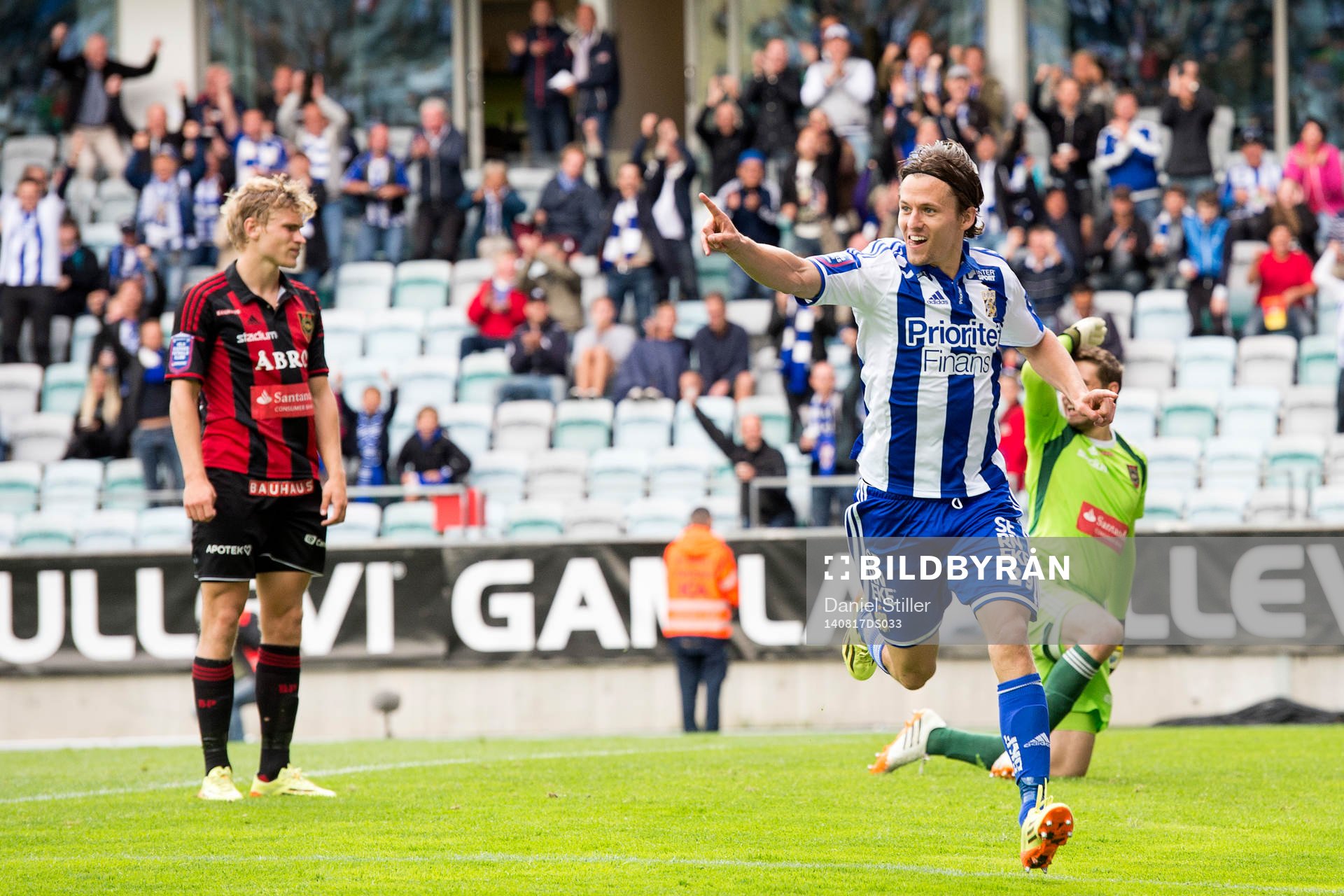 IFK Göteborgs Lasse Vibe jublar