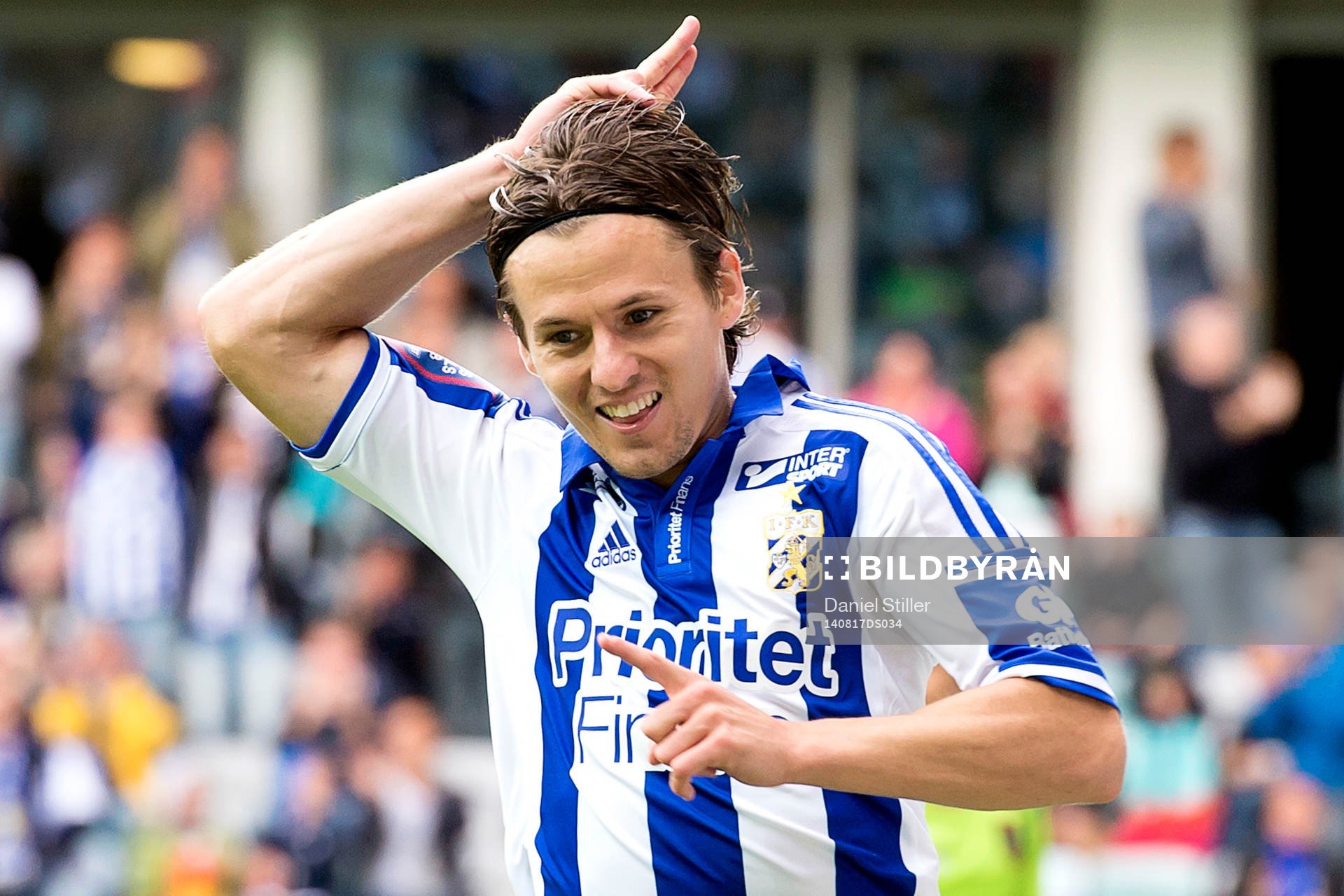 IFK Göteborgs Lasse Vibe jublar