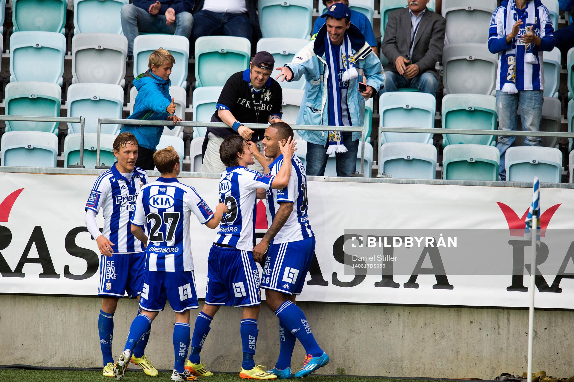 IFK Göteborgs Kenneth Zohore jublar