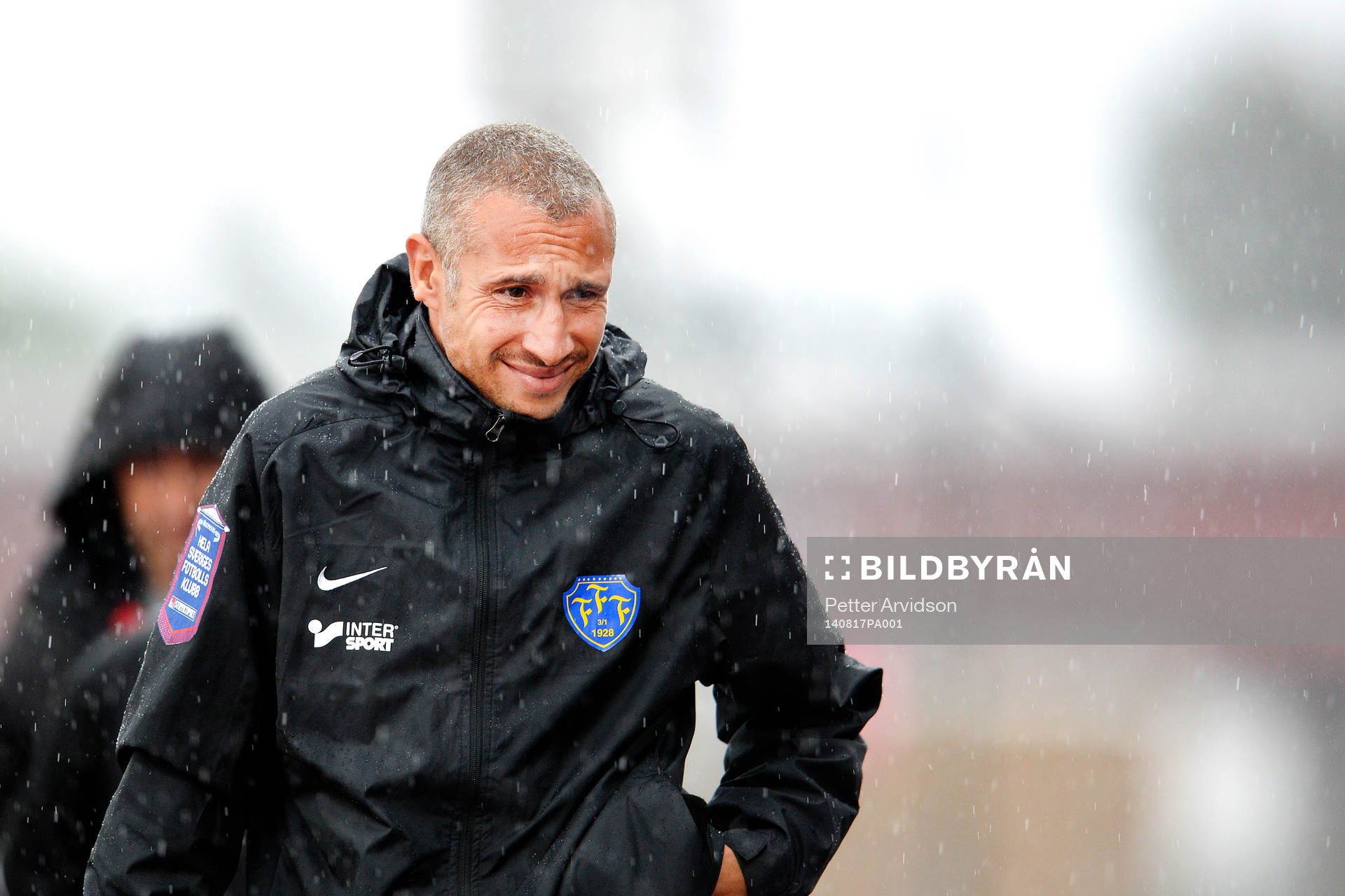 Falkenbergs tränare Henrik Larsson