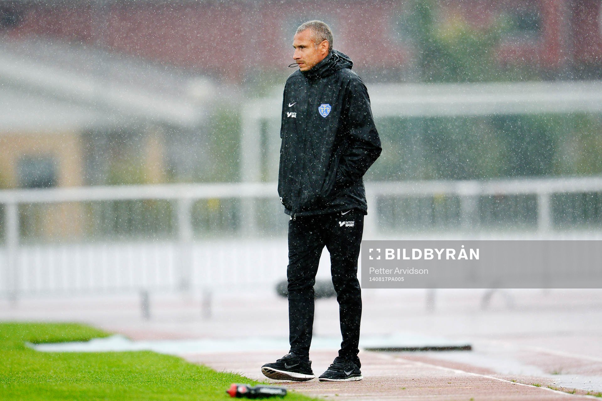 Falkenbergs tränare Henrik Larsson