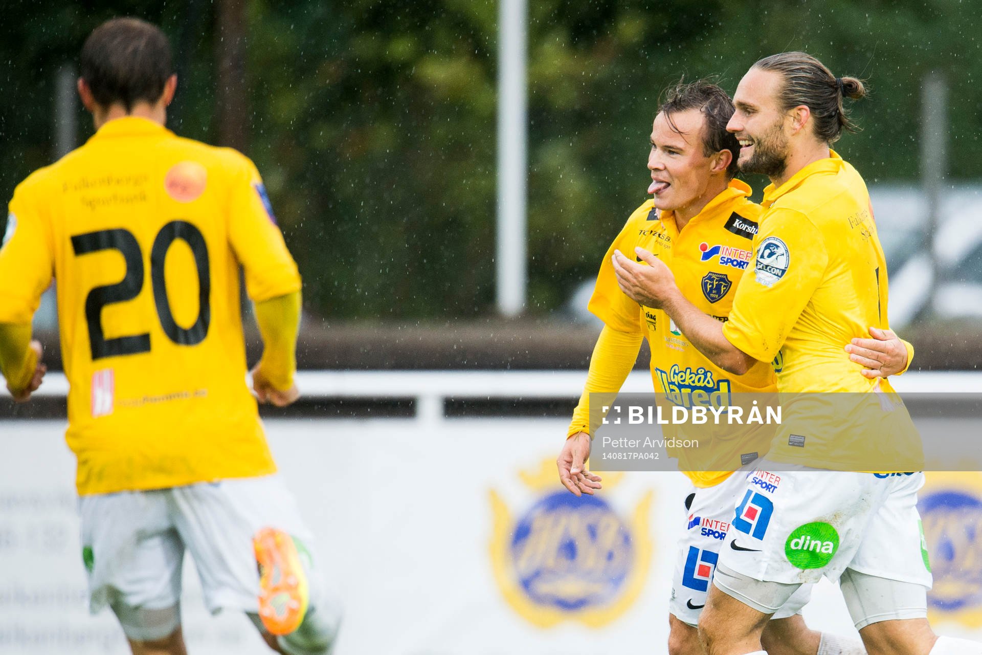 Falkenbergs Anton Wede (m) jublar