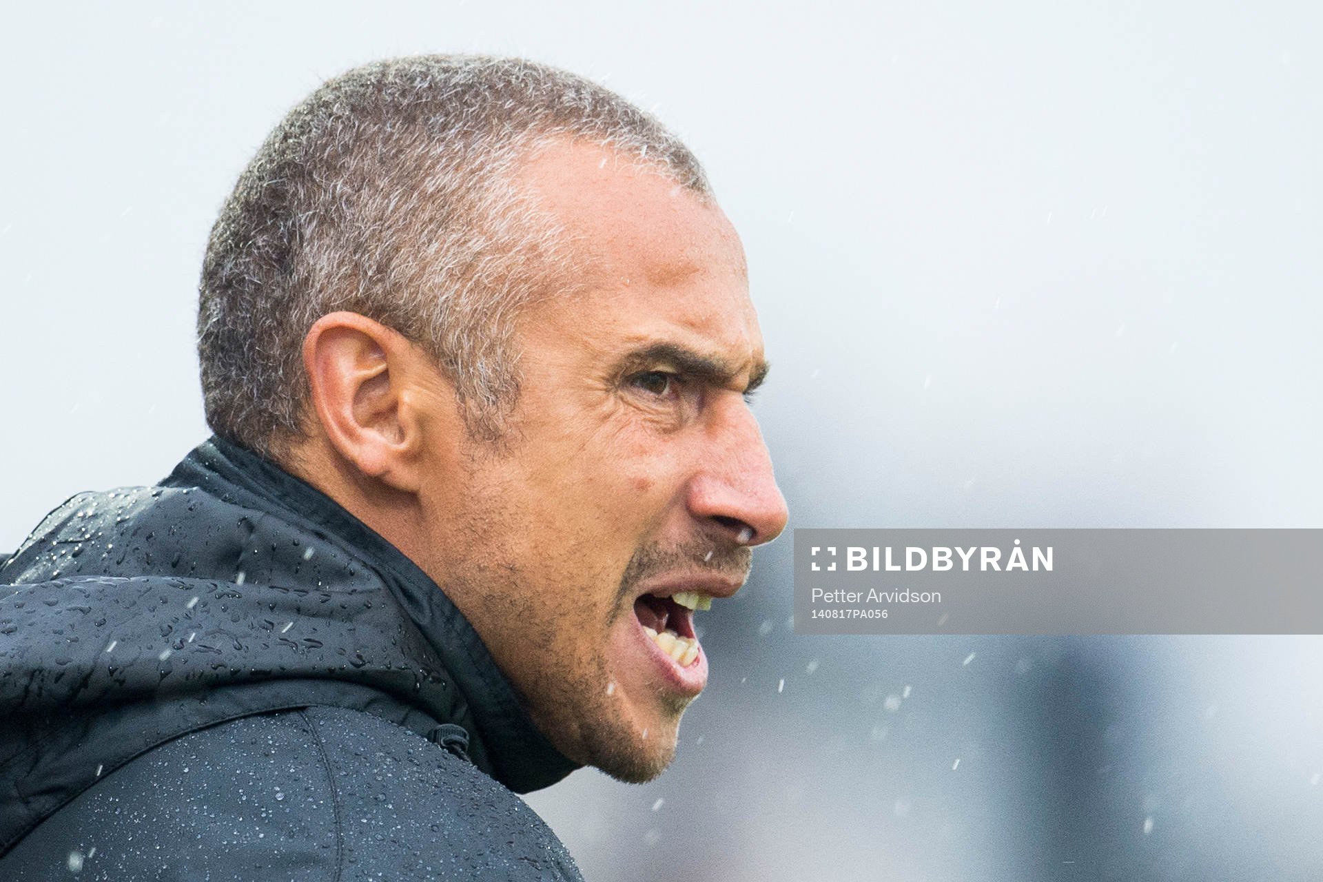 Falkenbergs tränare Henrik Larsson