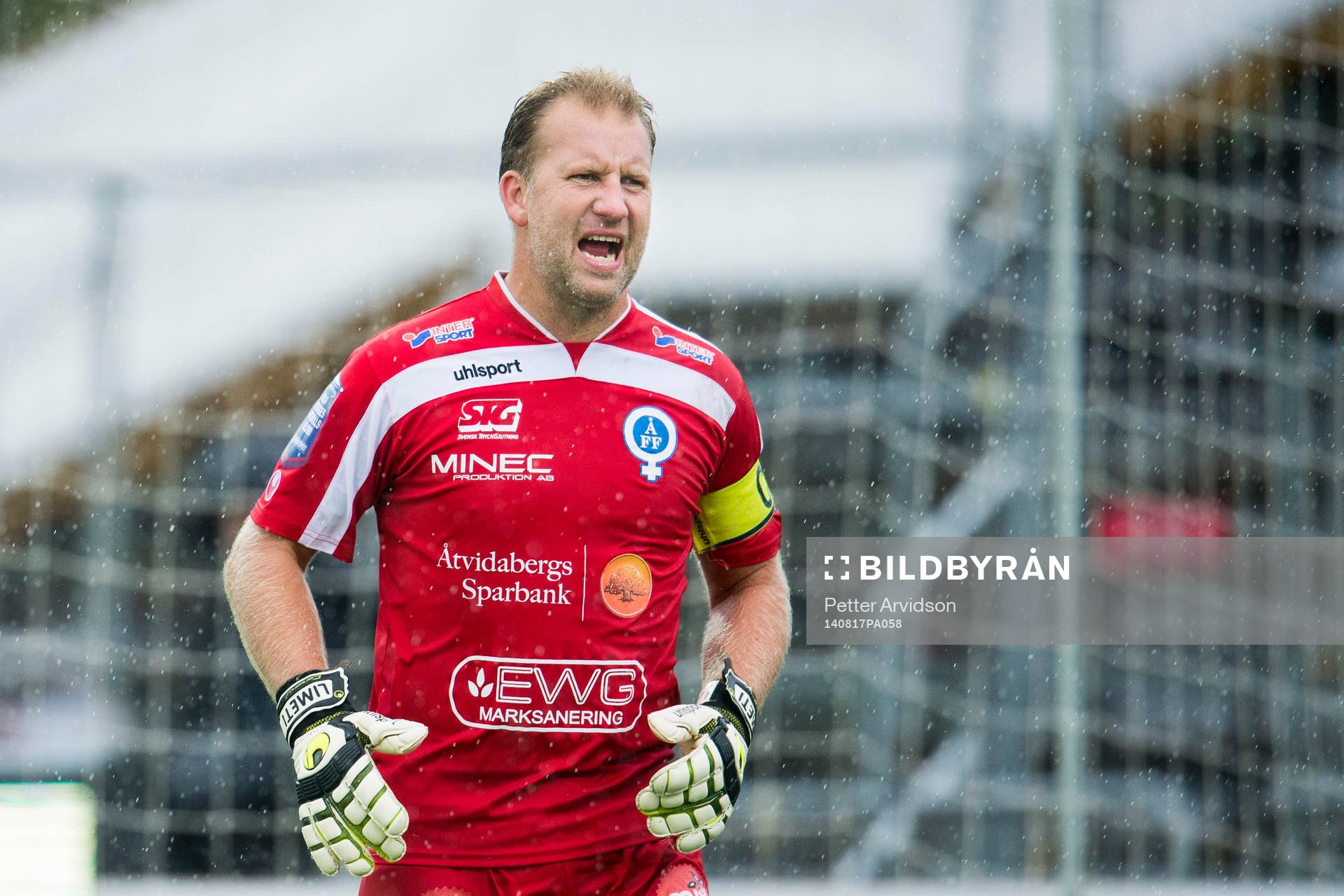 Åtvidabergs målvakt Henrik Gustavsson