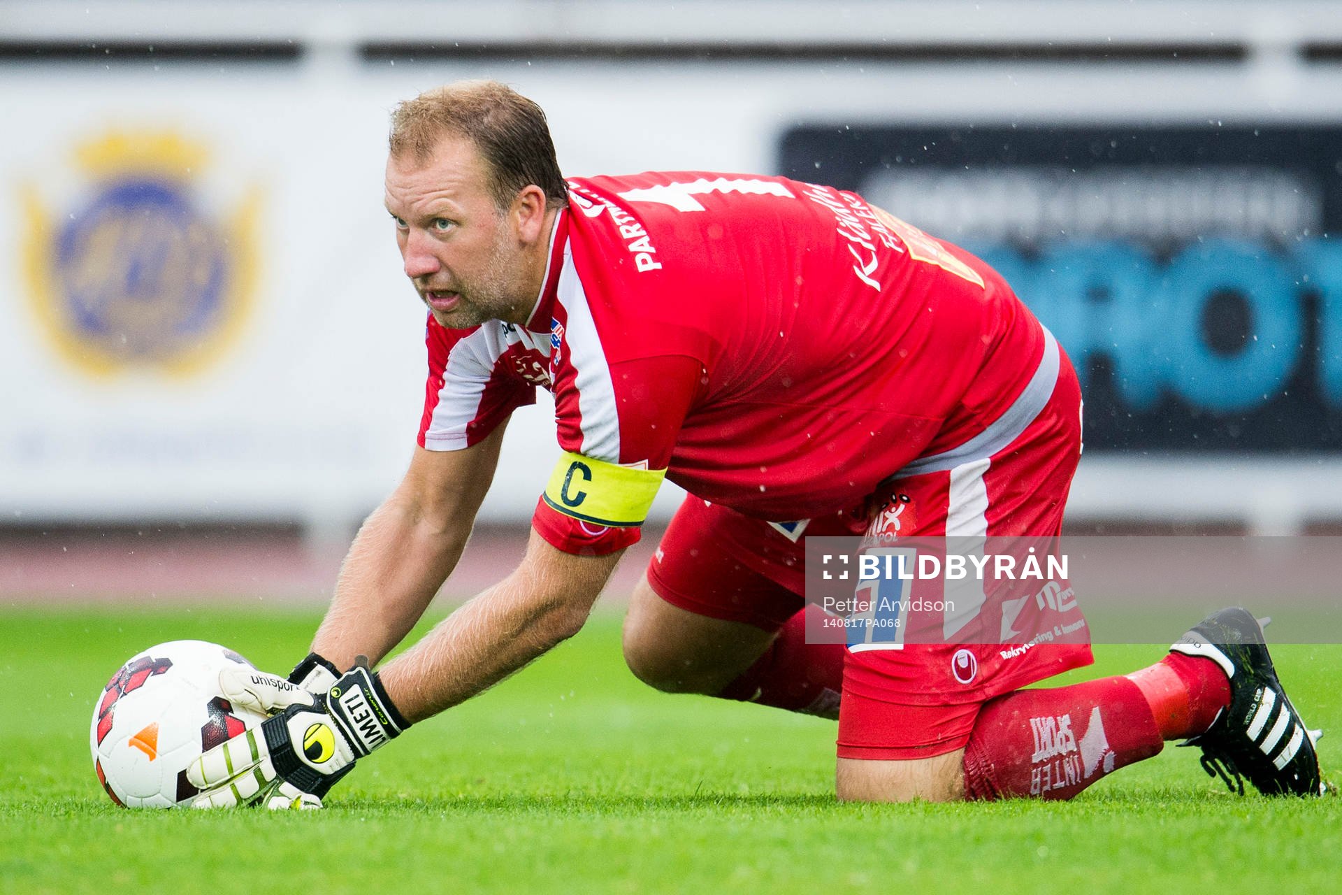 Åtvidabergs målvakt Henrik Gustavsson