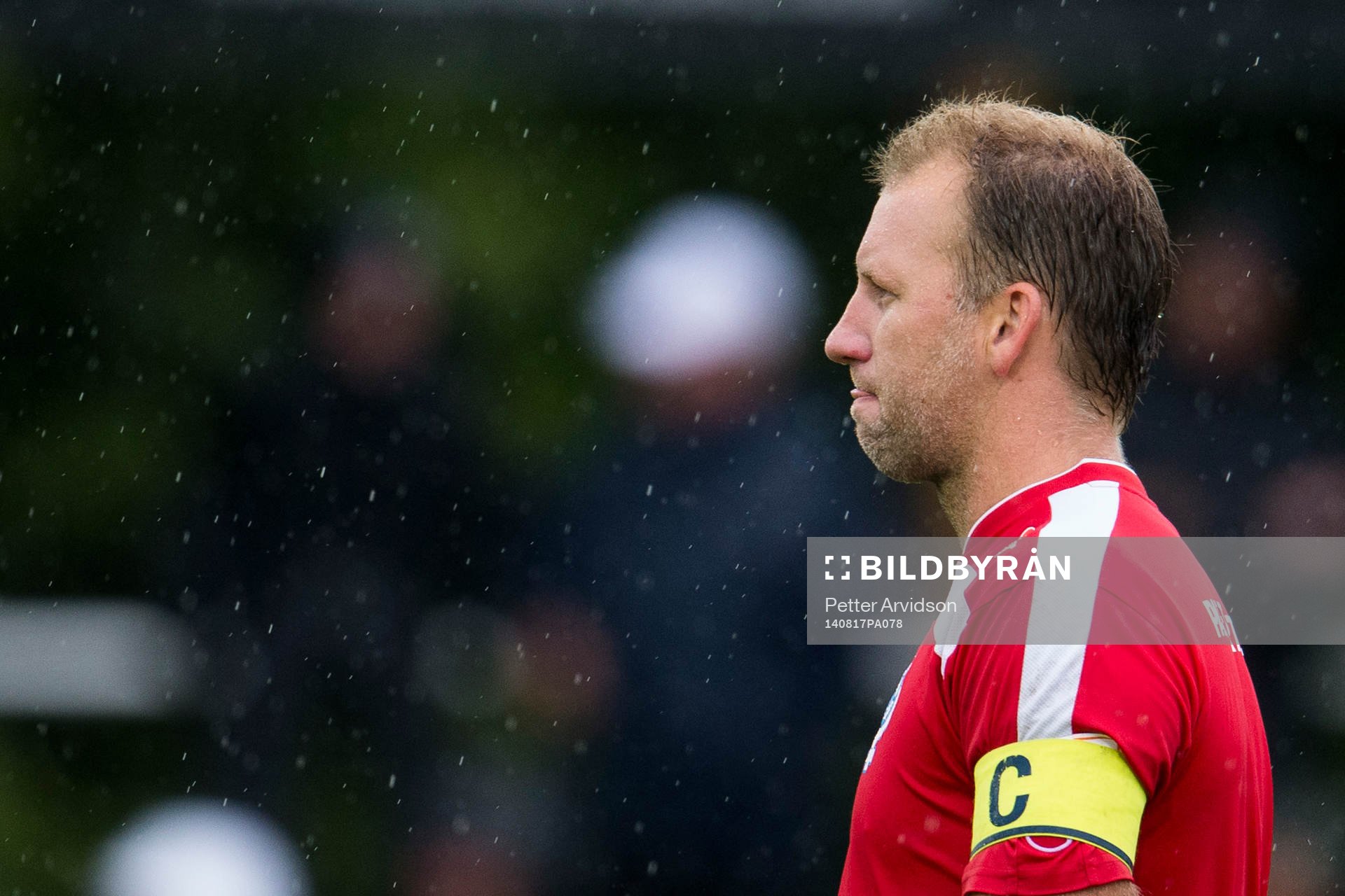 Åtvidabergs målvakt Henrik Gustavsson deppar