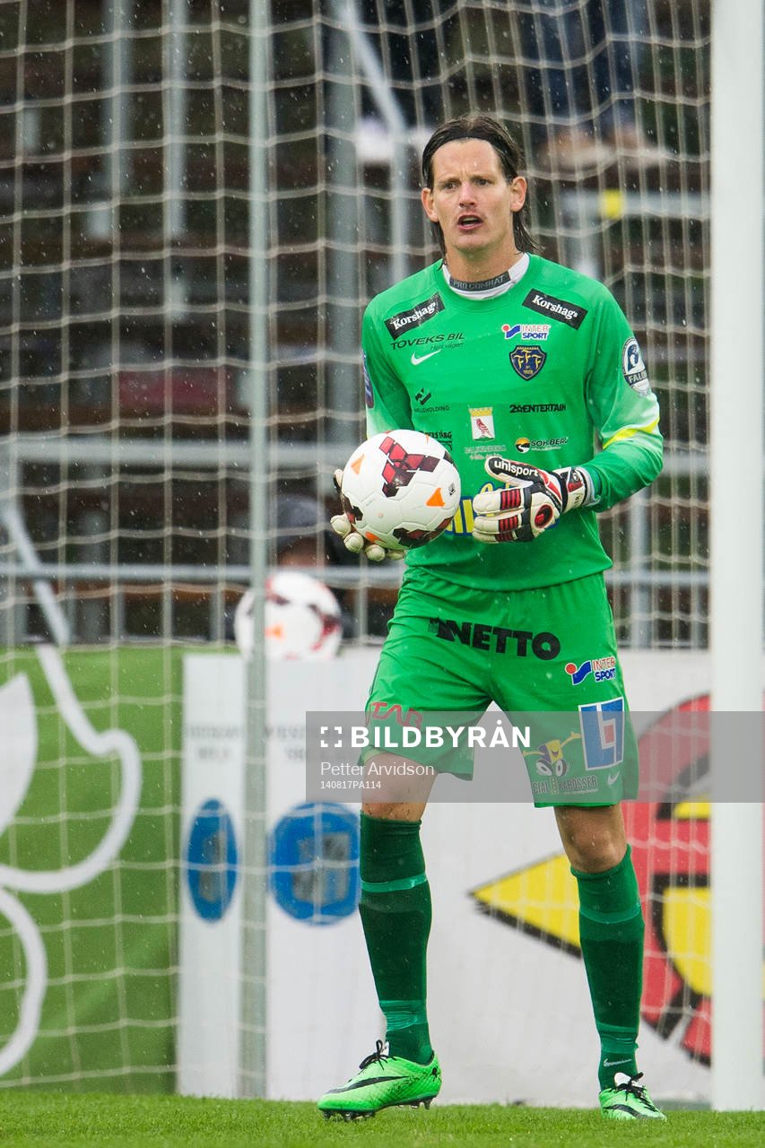 Falkenbergs målvakt Otto Martler