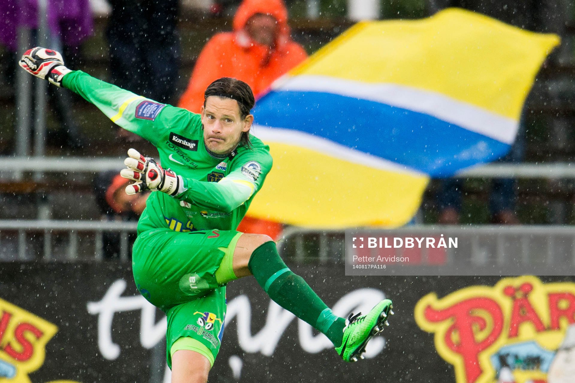 Falkenbergs målvakt Otto Martler