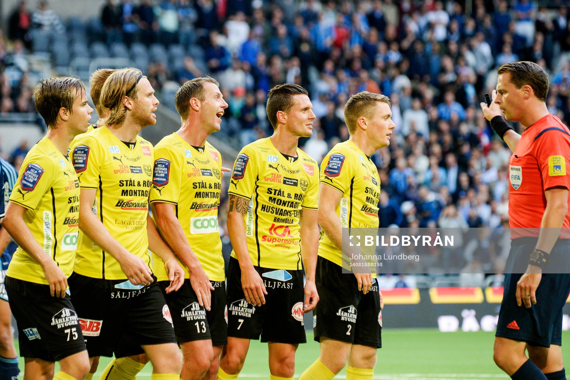 Mjällbys-spelare är upprörda på domaren